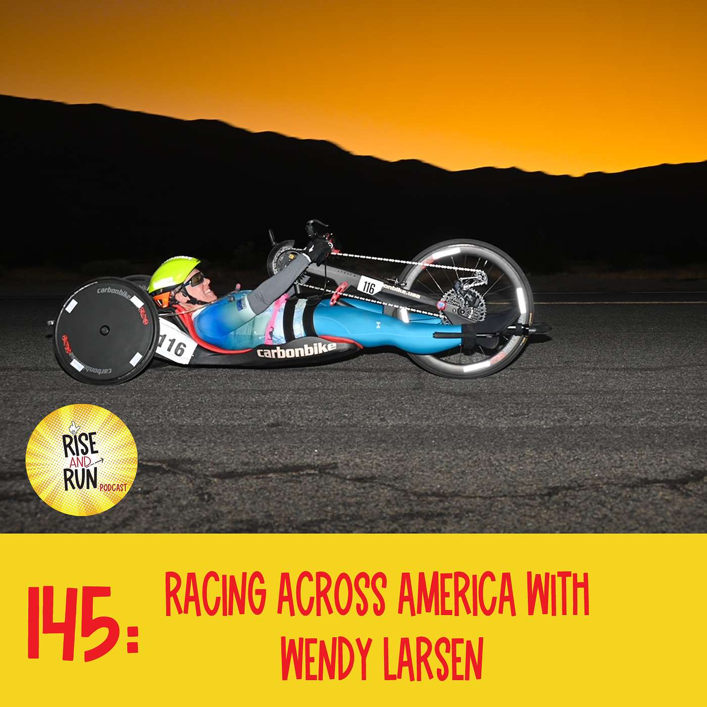 145: Racing across America With  Wendy Larsen