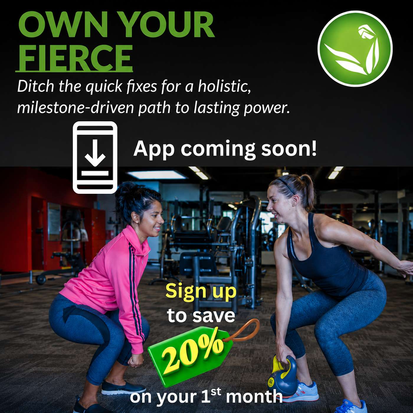 Fuerte Fitness App Coming Soon! 20% off episode artwork