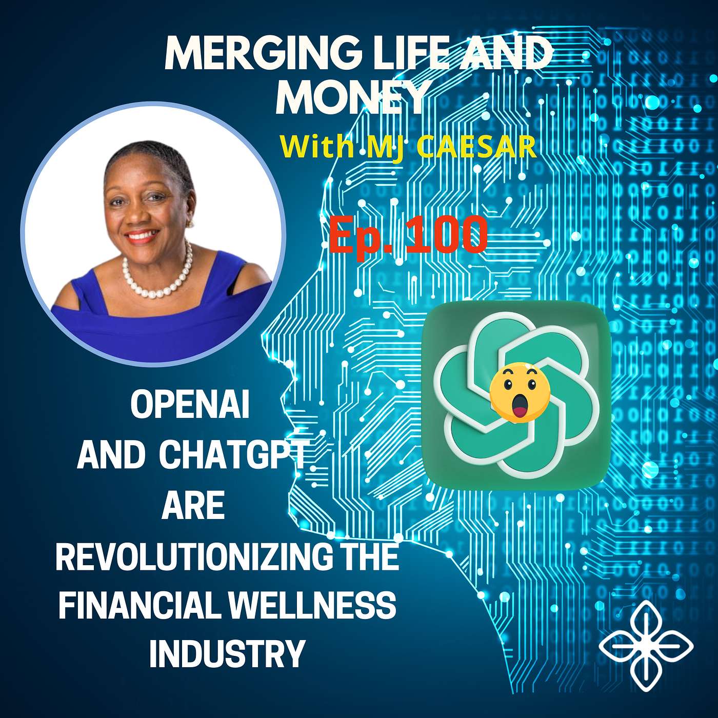 Ep.100 FROM FICTION TO FACT - HOW AI IS REVOLUTIONIZING THE FINANCIAL WELLNESS INDUTRY episode artwork
