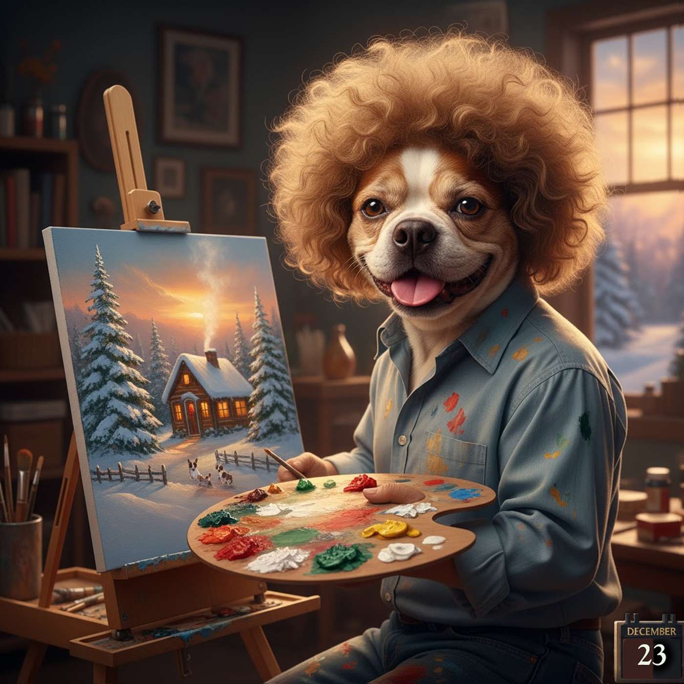 Boston Terrier Christmas