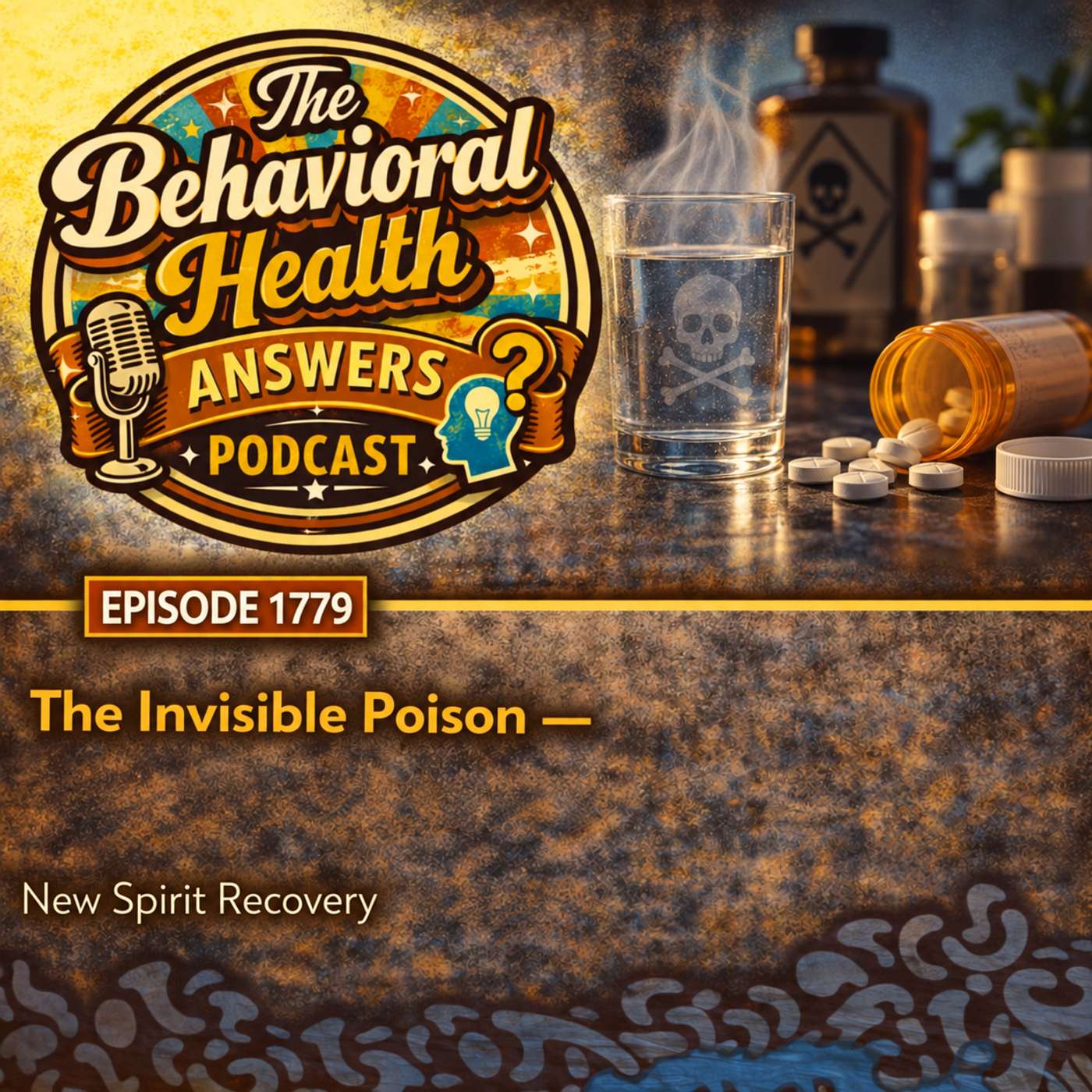 Episode 1779: The Invisible Poison | New Spirit Recovery episode artwork
