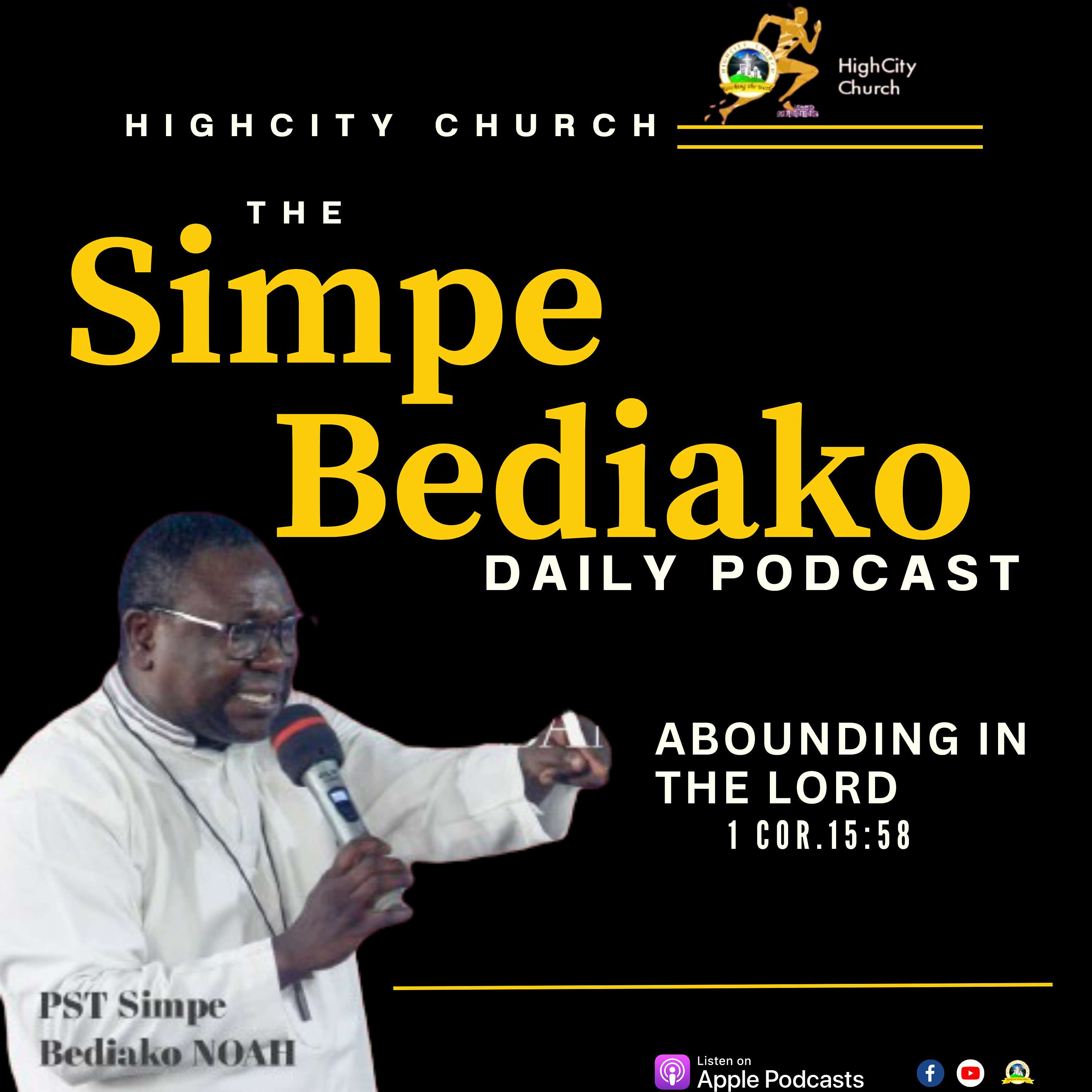 Pastor Simpe Bediako podcast artwork