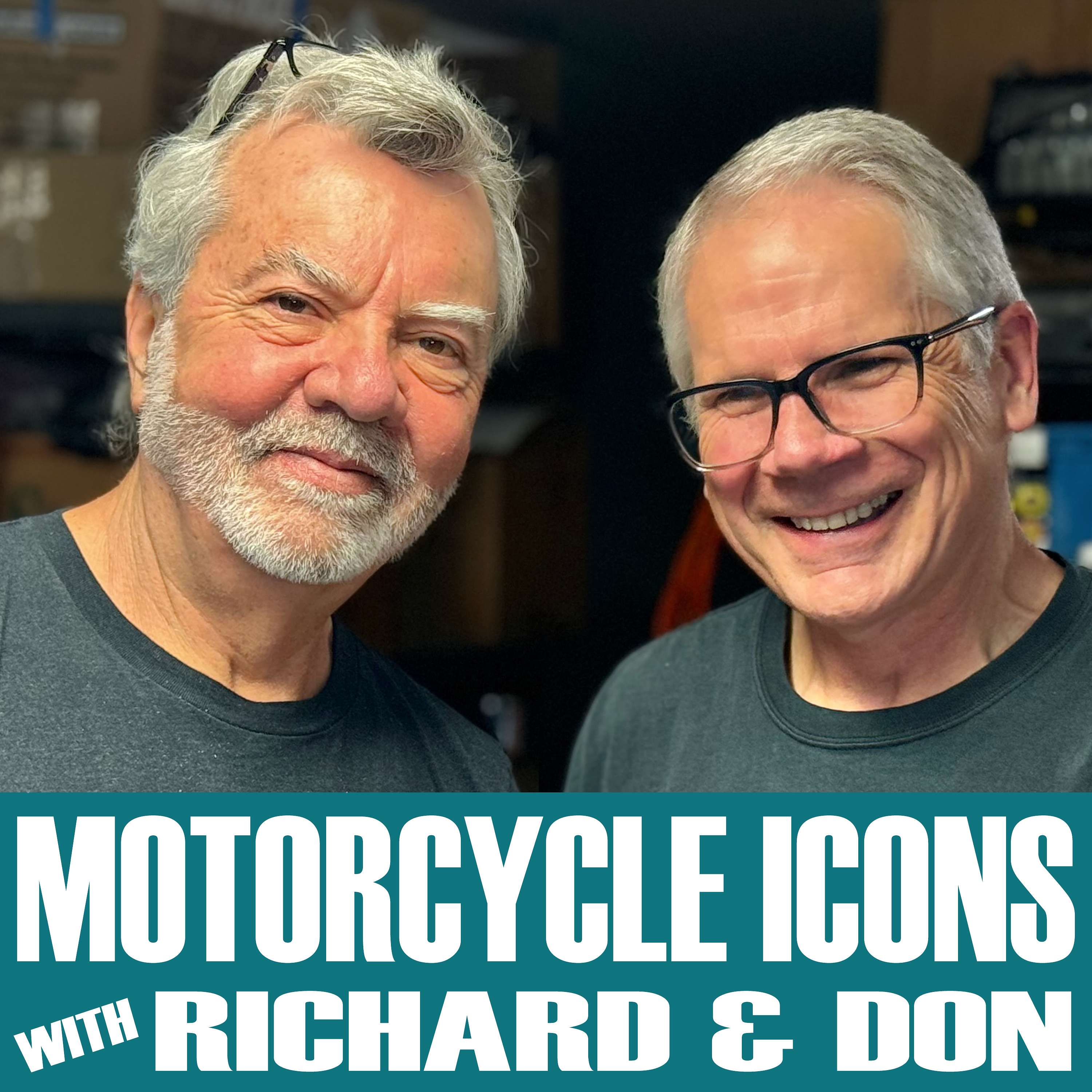MOTORCYCLE ICONS with Richard & Don podcast artwork