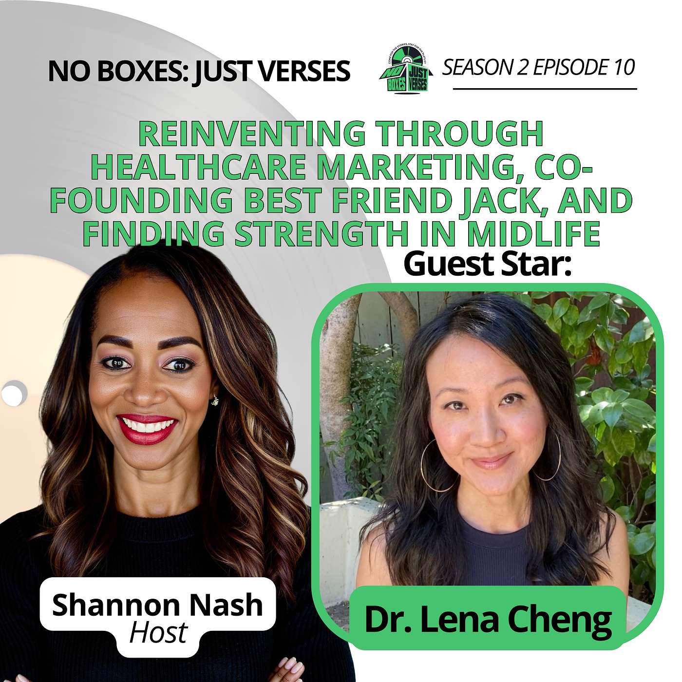 Dr. Lena Cheng on Leaving Life as a Physician, Reinventing Through Healthcare Marketing, Co-Founding Best Friend Jack, and Finding Strength in Midlife Through Powerlifting and Dance episode artwork