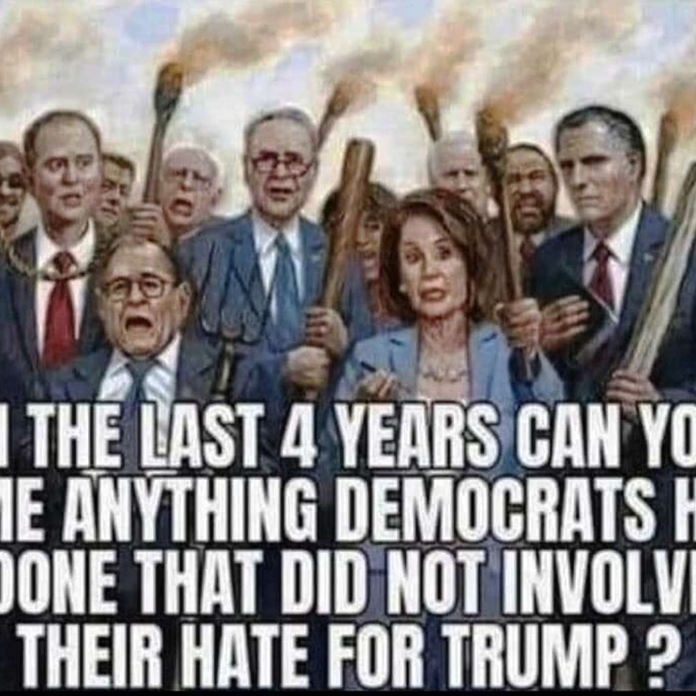 I'm no better than Trump. Neither are you.