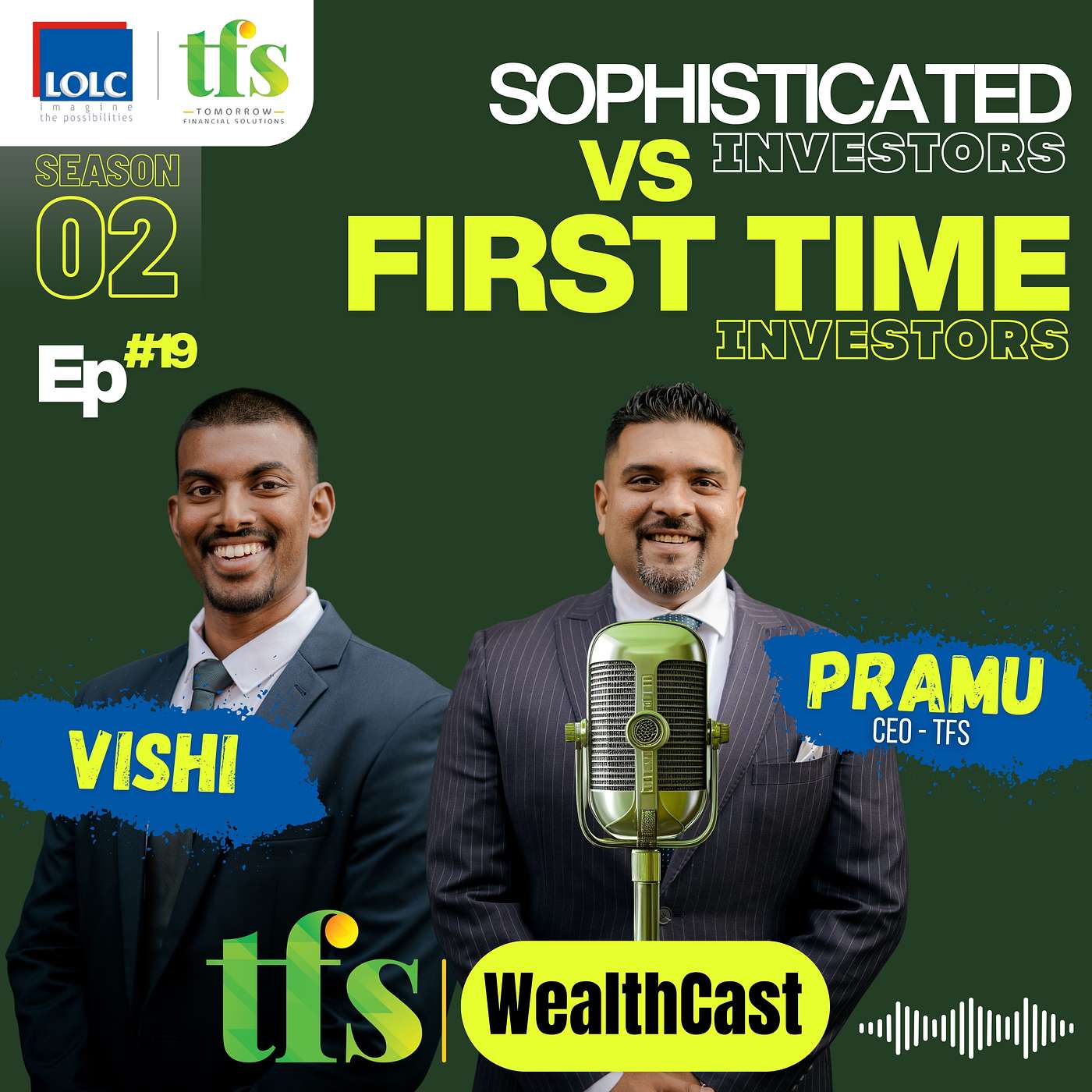 Sophisticated Investors vs First Time Investors episode artwork