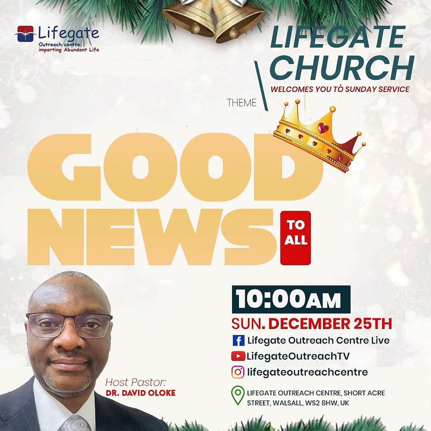 Good News to All - Lifegate Church - 25.12.22 episode artwork