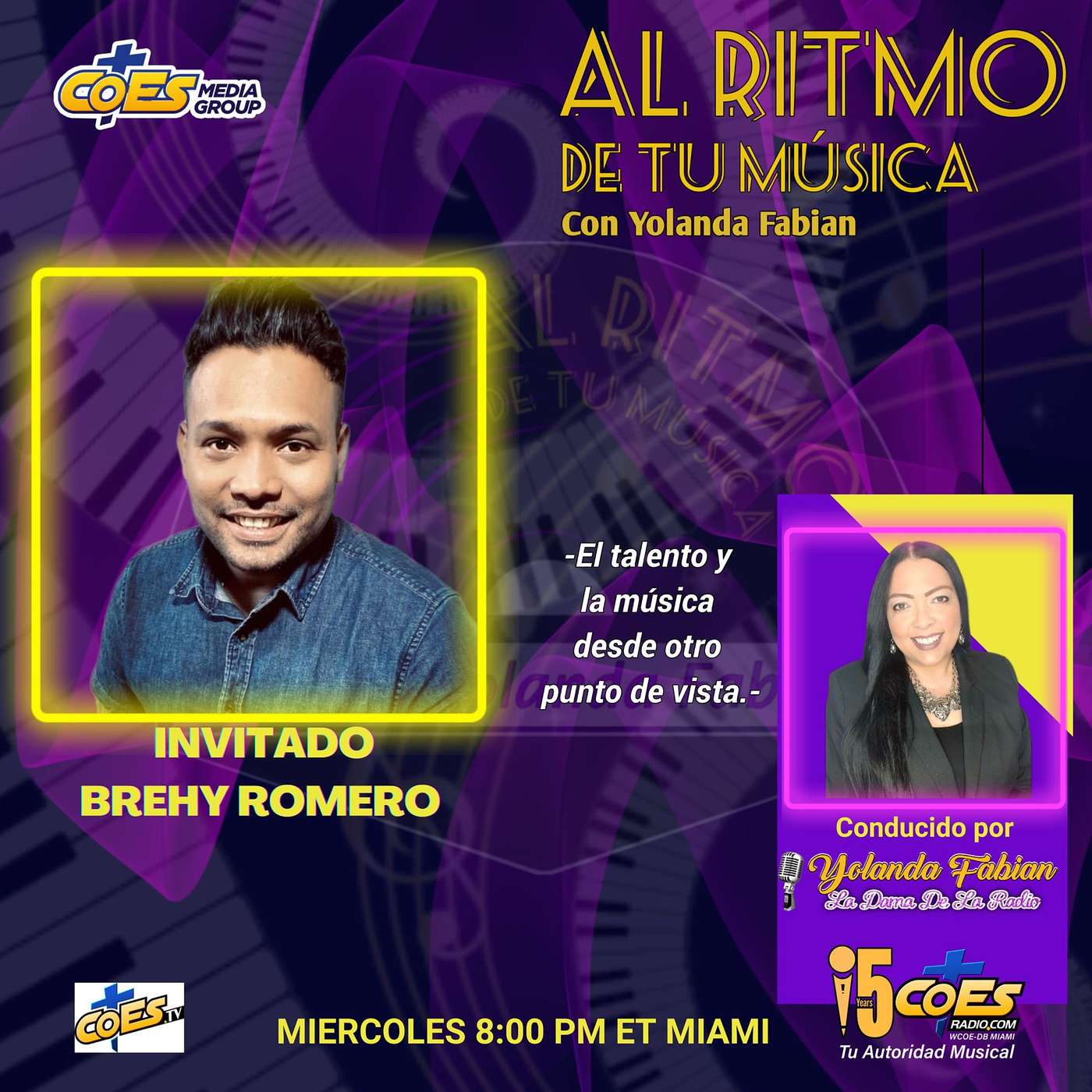Brehy Romero en Al Ritmo de tu Música con Yolanda Fabian episode artwork