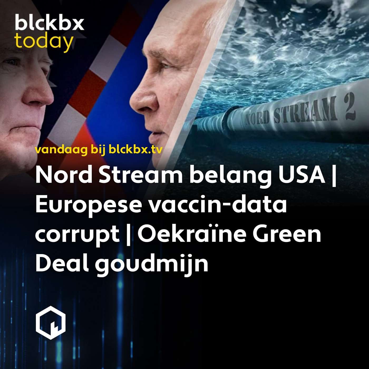 blckbx today #80: Nord Stream belang USA | Europese vaccin-data corrupt | Oekraïne Green Deal goudmijn