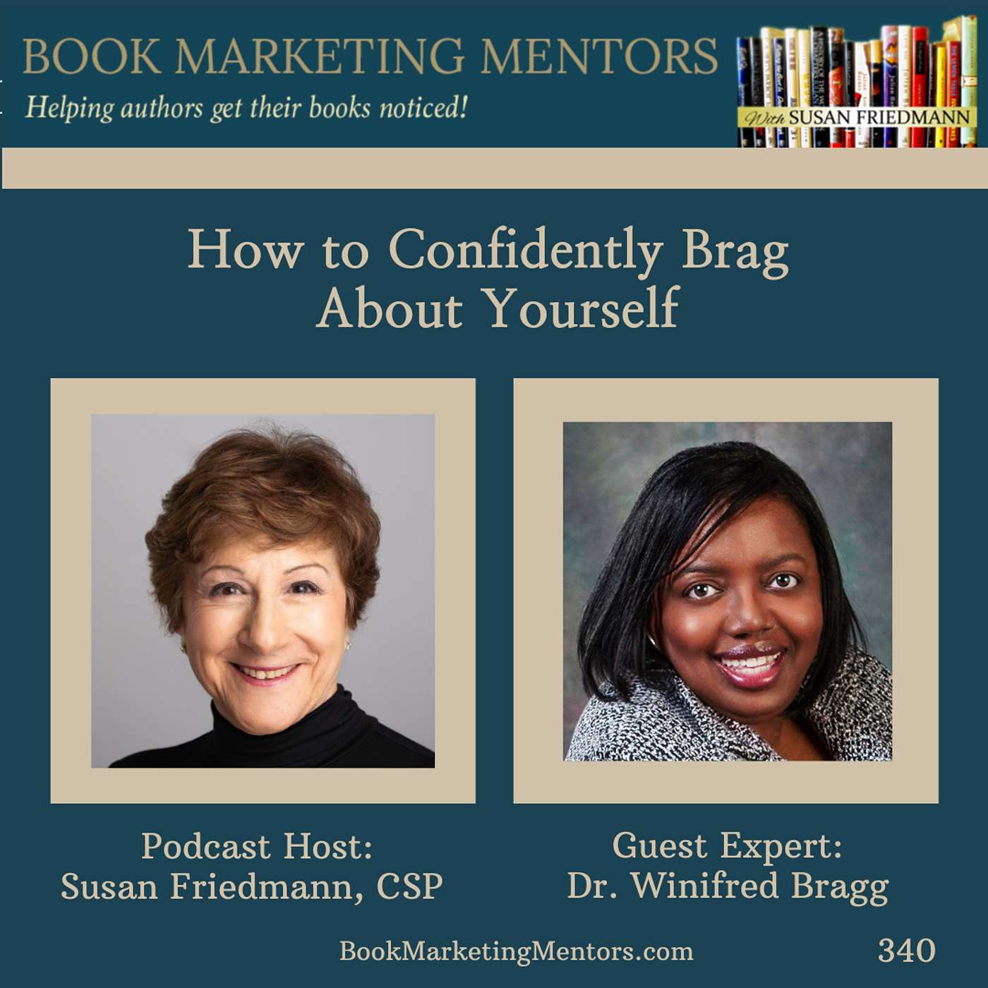 How to Best Confidently Brag About Yourself - BM340 - podcast episode cover