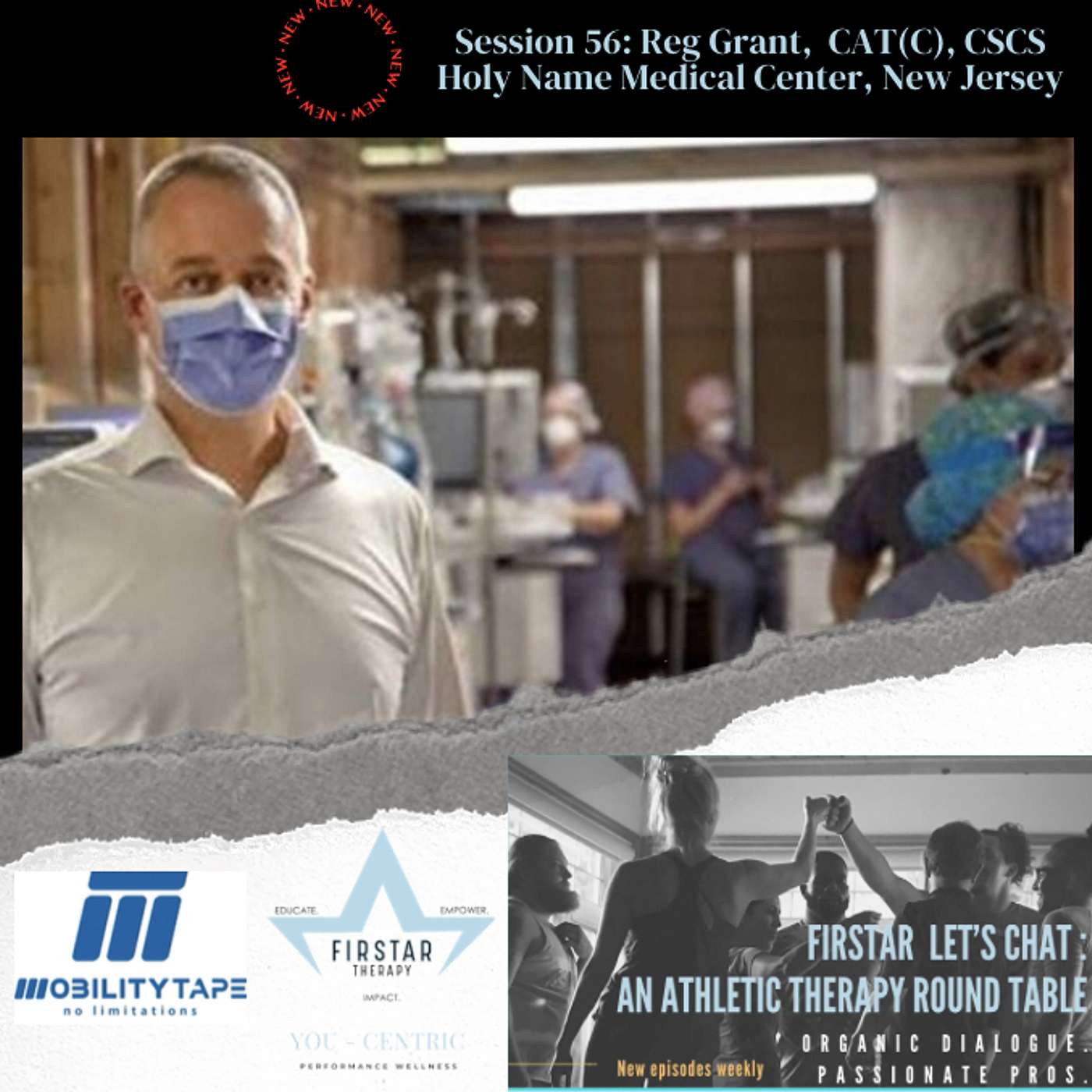 FIRSTAR Let\'s chAT: an Athletic Therapy podcast | Official Podcast of WFATT