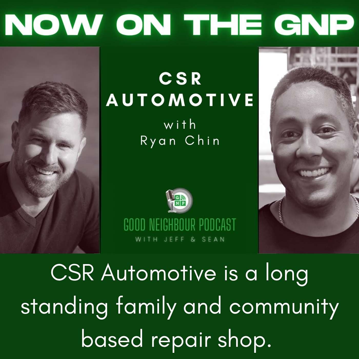 Good Neighbour Podcast with Jeff and Sean