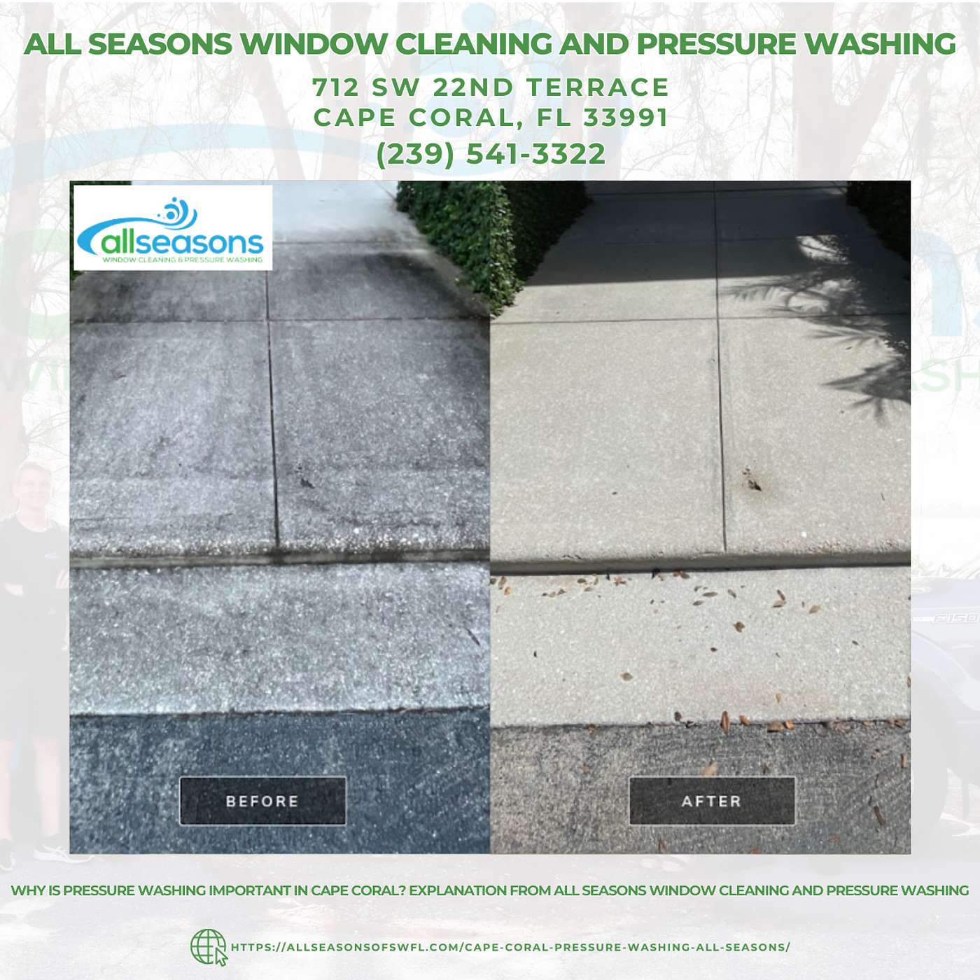 Why Is Pressure Washing Important in Cape Coral? Explanation From All Seasons Window Cleaning and Pressure Washing episode artwork