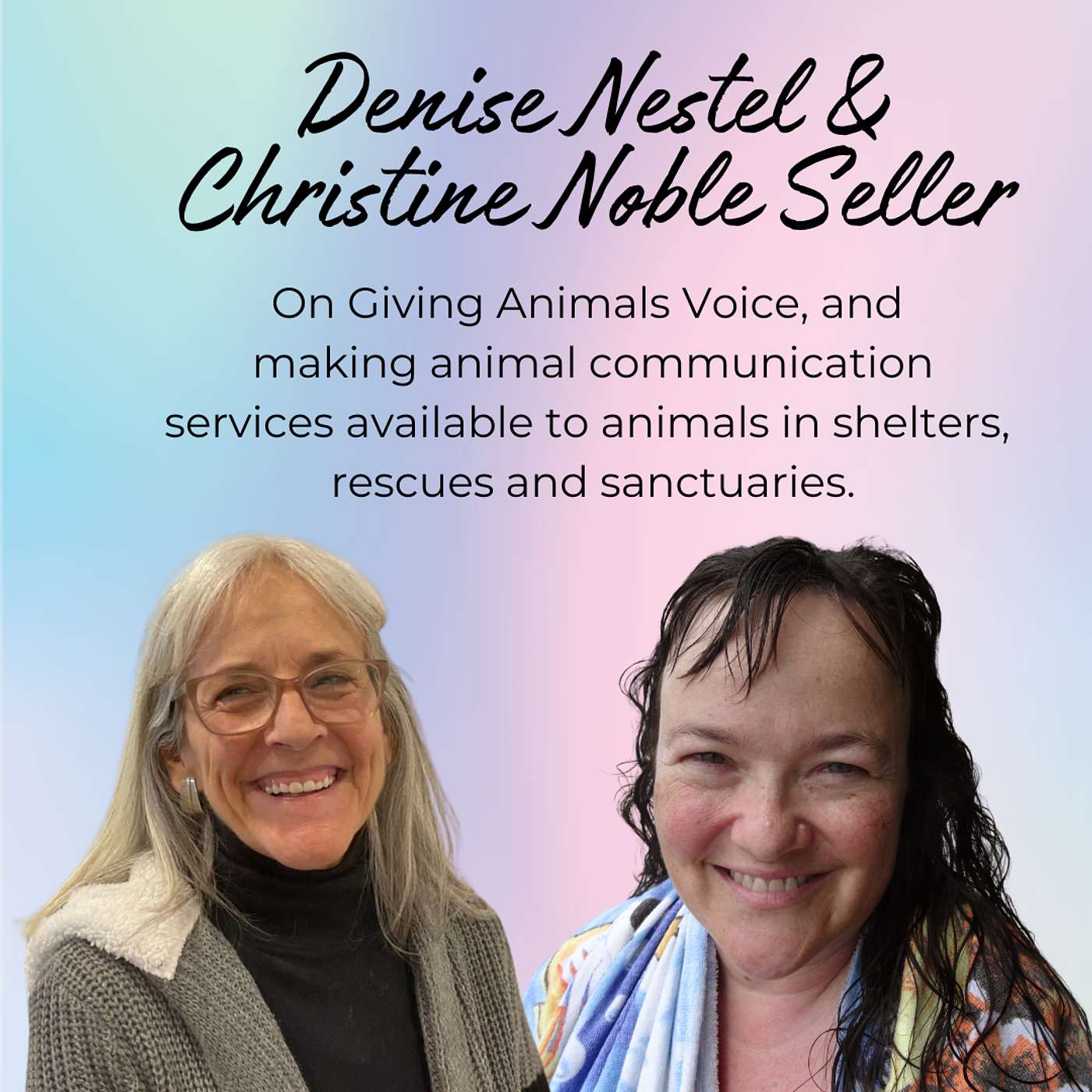 Episode 40: Making Animal Communication Services Available to Animal Shelters with Denise Nestel and Christine Noble Seller Episode 40: Making Animal Communication Services Available to Animal Shelters with Denise Nestel and Christine Noble Seller