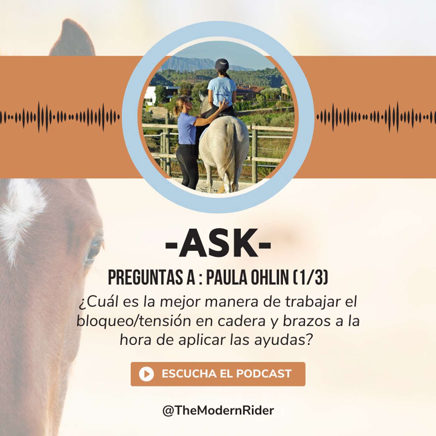 [ASK] Preguntas a Paula Ohlin (1/3) : ¿Cuál es la mejor manera de trabajar el bloqueo en cadera y brazos a la hora de aplicar las ayudas?