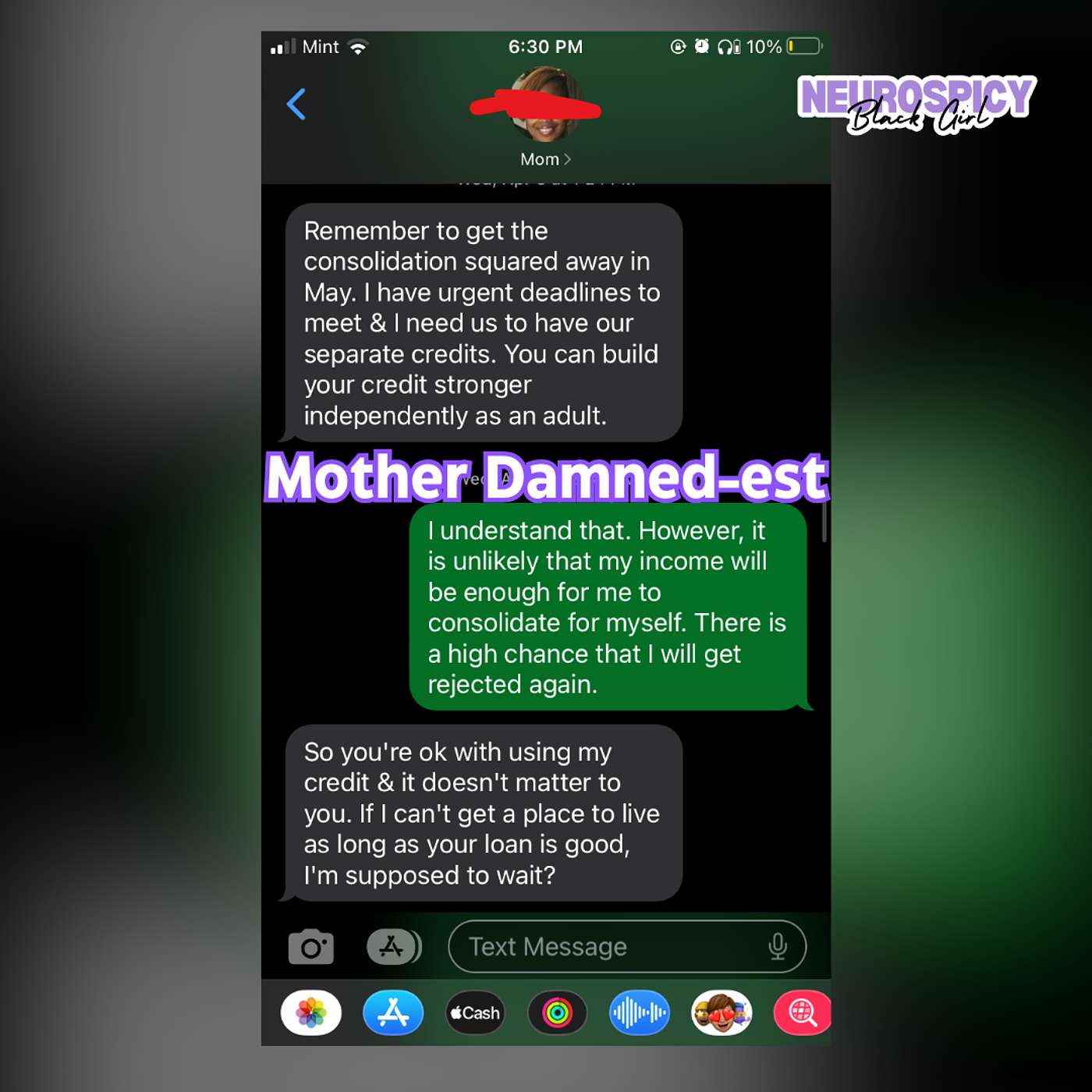 Mother Damned-nest | Neurospicy Black Girl episode artwork