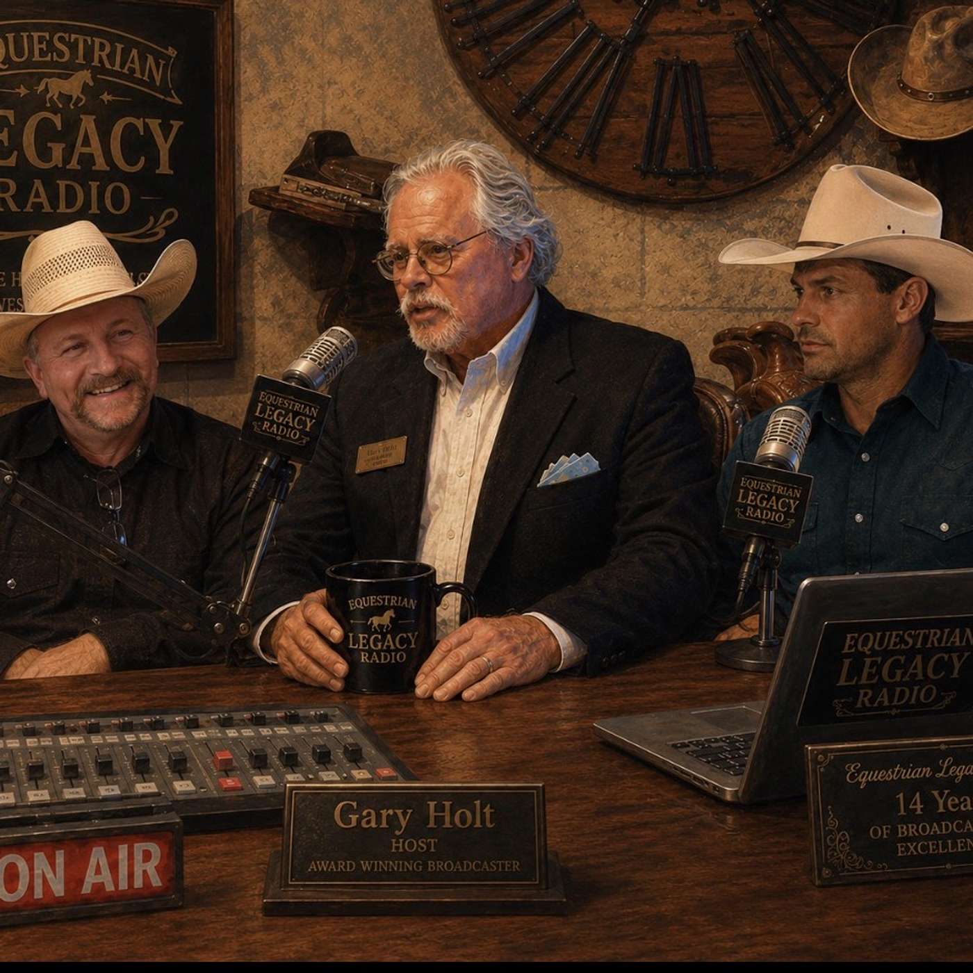TRIS MUNSICK & THE INNOCENTS and DEL SHIELDS-BOABH on EQUESTRIAN LEGACY RADIO episode artwork