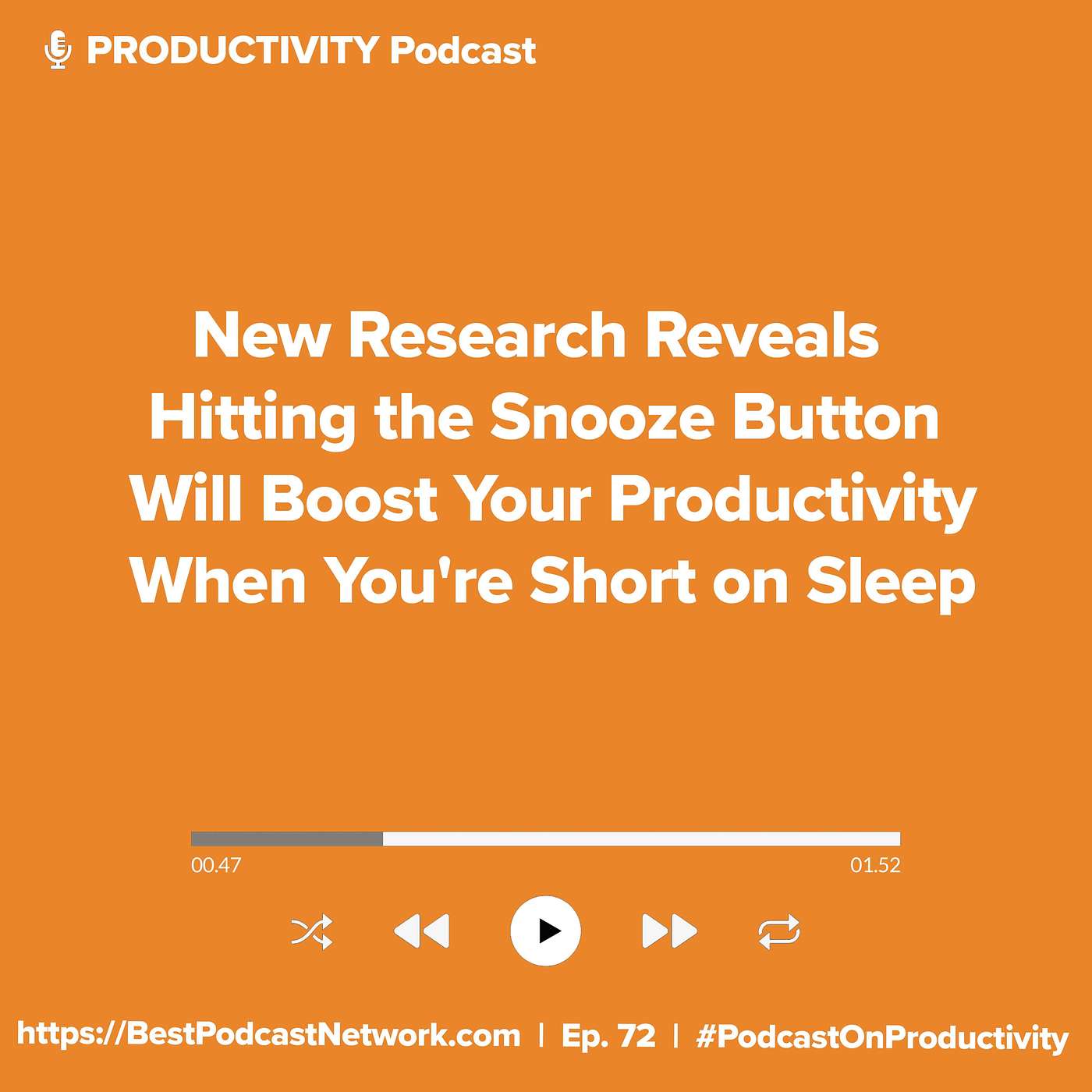 New Research Reveals Hitting the Snooze Button Will Boost Your Productivity When You're Short on Sleep