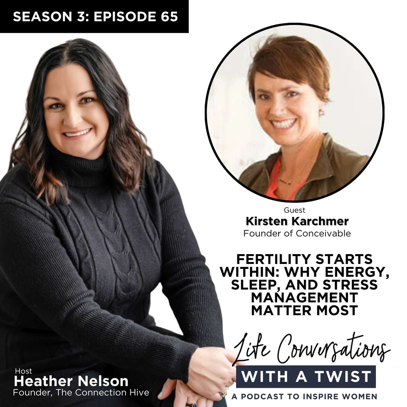 Fertility Starts Within: Why Energy, Sleep, And Stress Management Matter Most with Kirsten Karchmer Fertility Starts Within: Why Energy, Sleep, And Stress Management Matter Most with Kirsten Karchmer