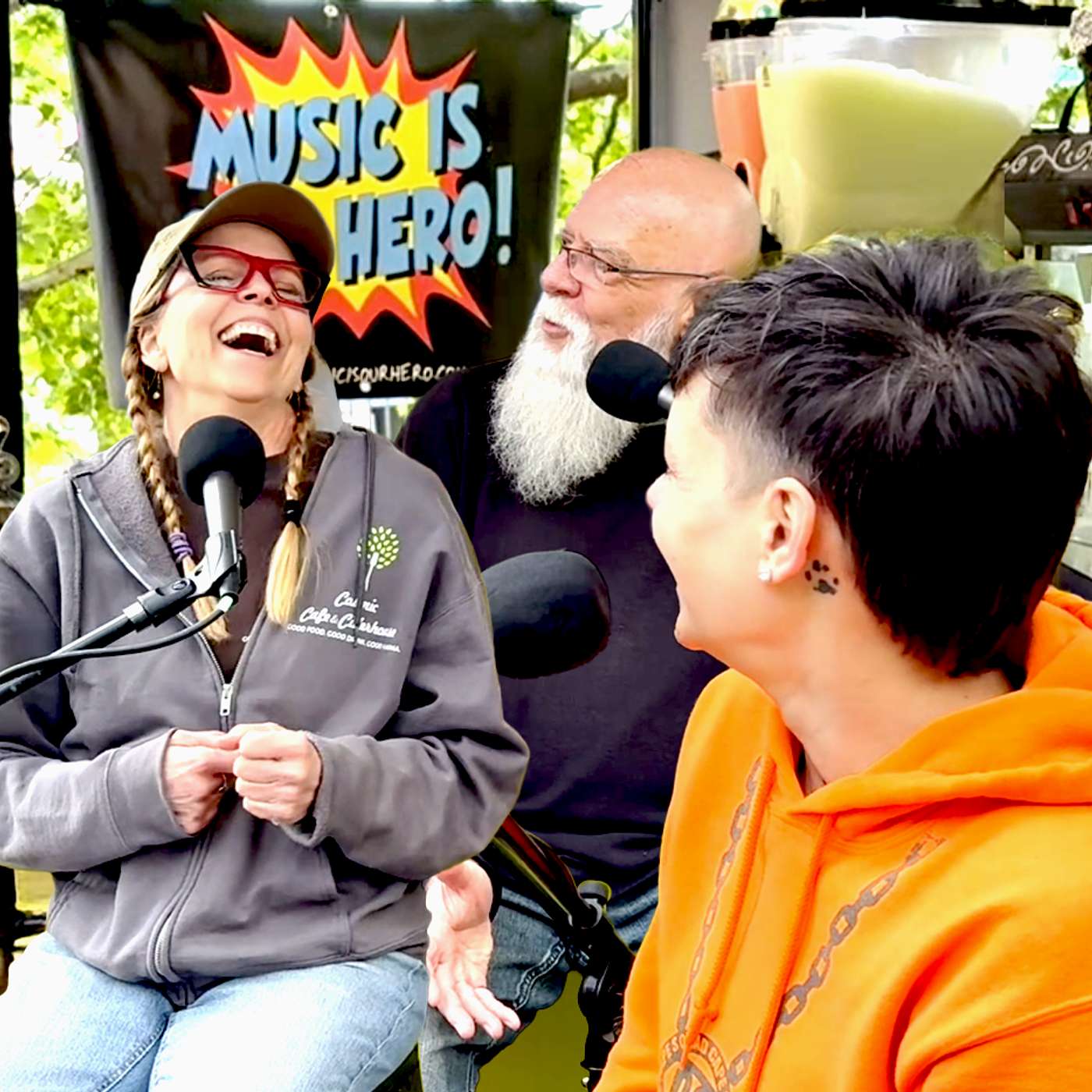 Cosmic Cafe Returns: Art, Music & Community in 2026 episode artwork