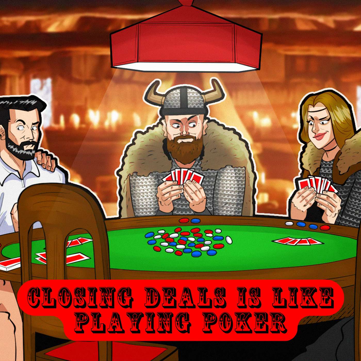 Closing Deals Is Like Playing Poker