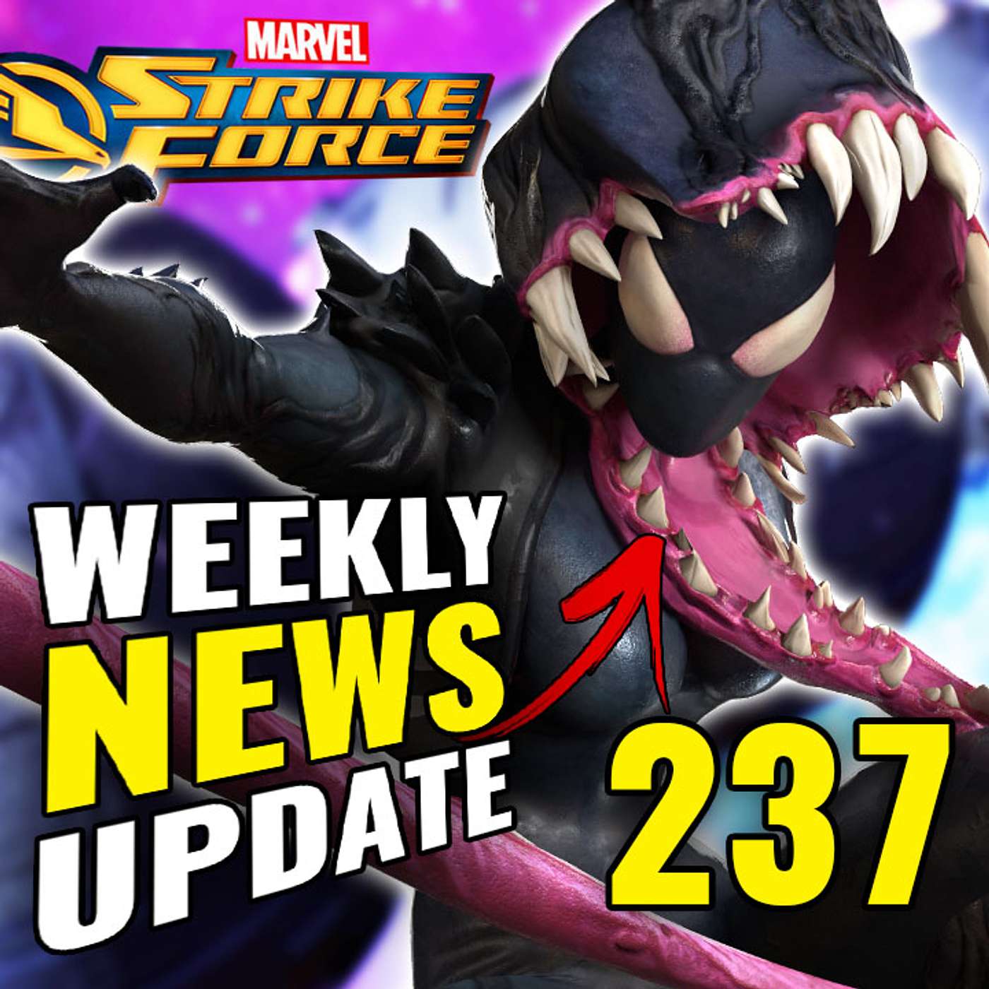 Episode 237: HOW TO BEAT KYLN, Hive Mind Gameplay Hype, FARMABLE HORSEMEN, New Datamines | Marvel Strike Force