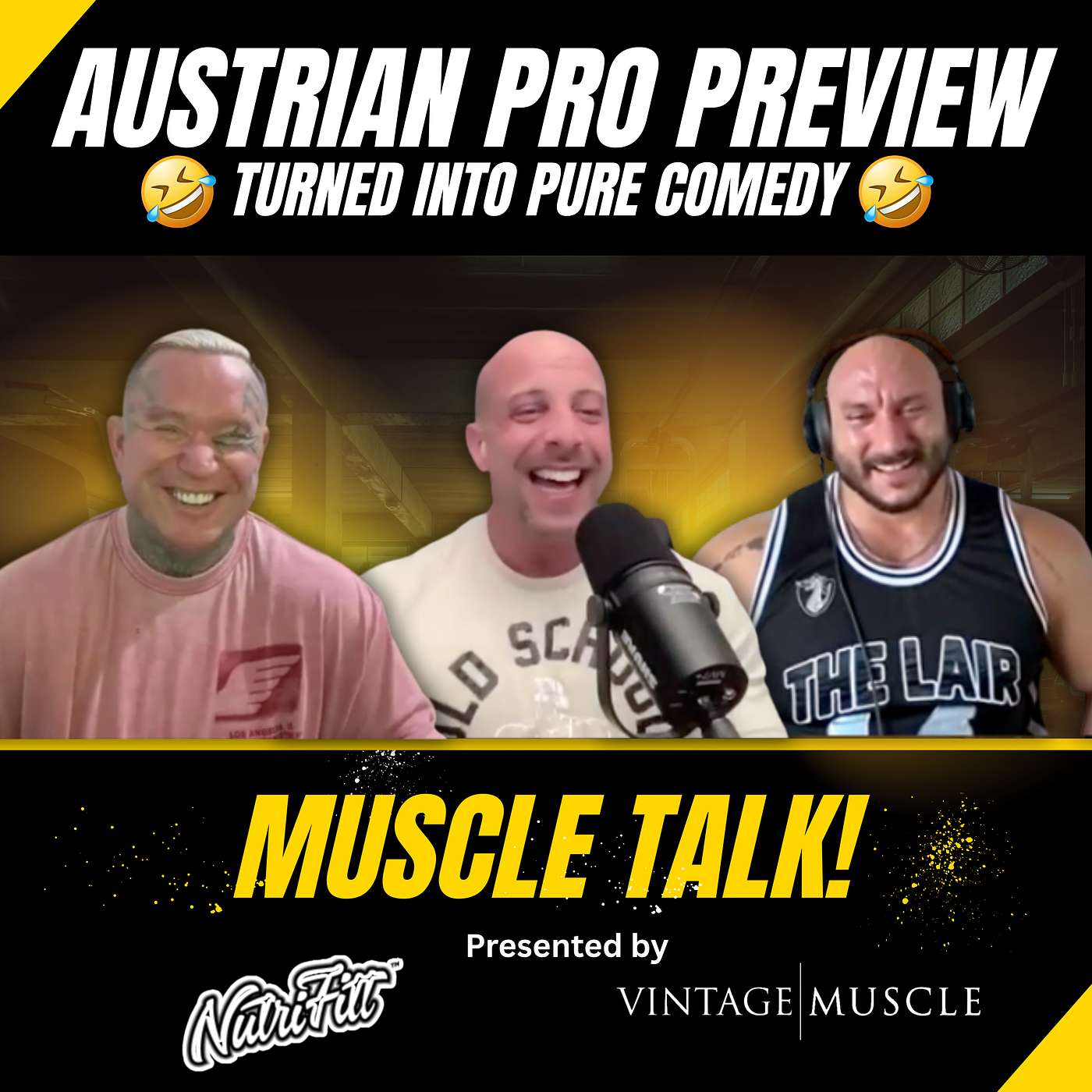 Muscle Talk! feat. John Livia, Lee Priest and Chris Massaro episode artwork