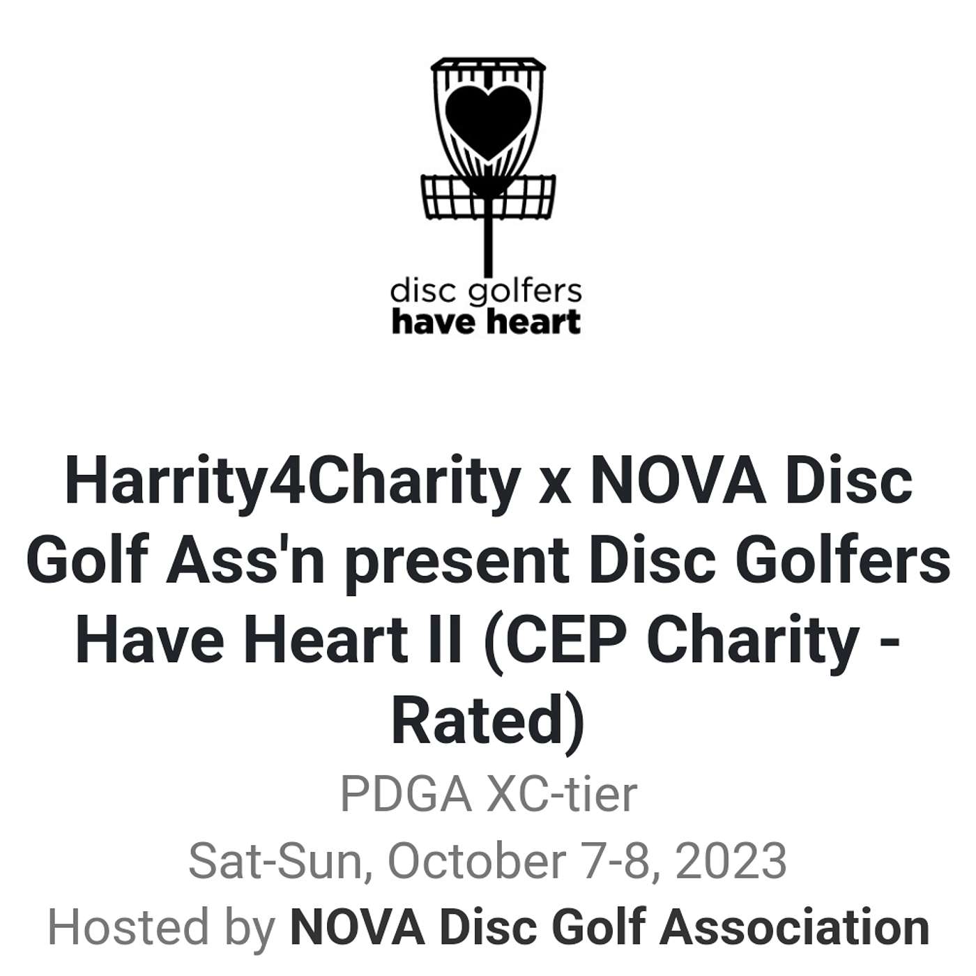 October 7th 23 Harrity4Charity Virgina