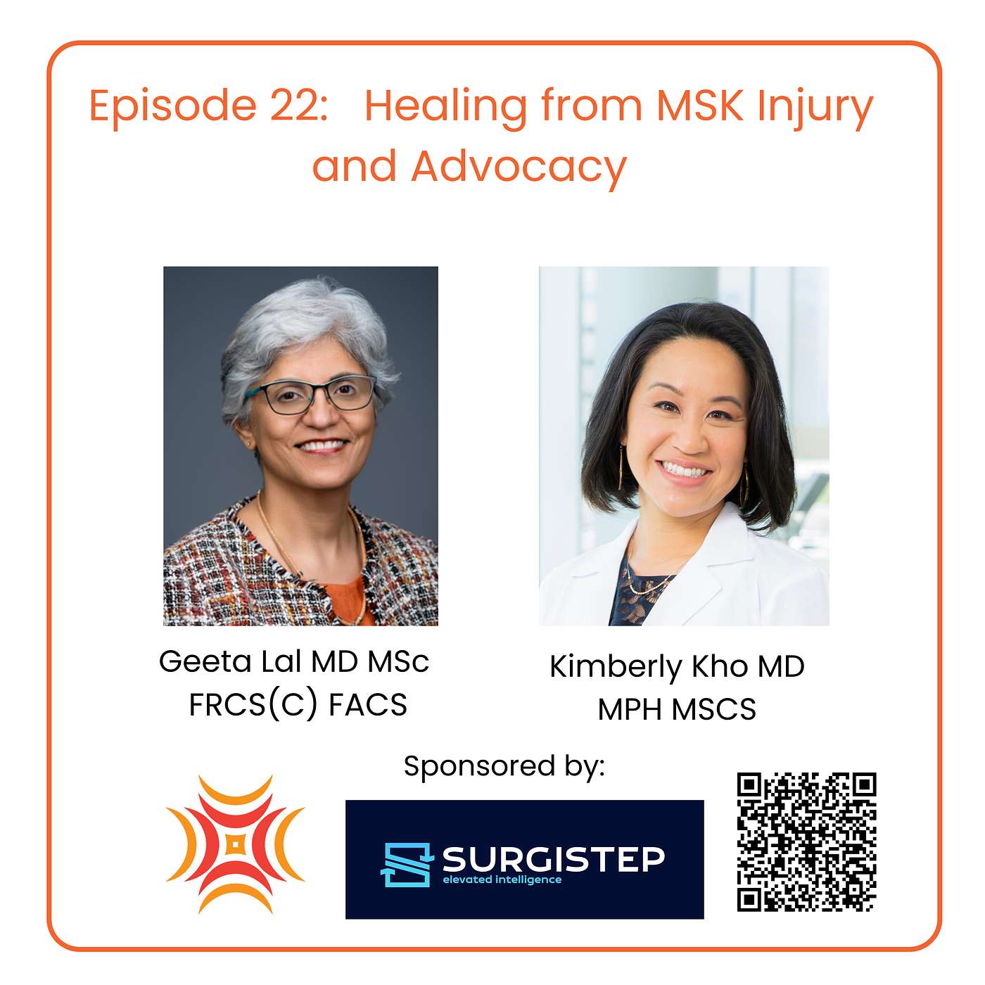 Healing from MSK injury and Advocacy with Minimally Invasive Gynecologic Surgeon Dr. Kimberly Kho Healing from MSK injury and Advocacy with Minimally Invasive Gynecologic Surgeon Dr. Kimberly Kho