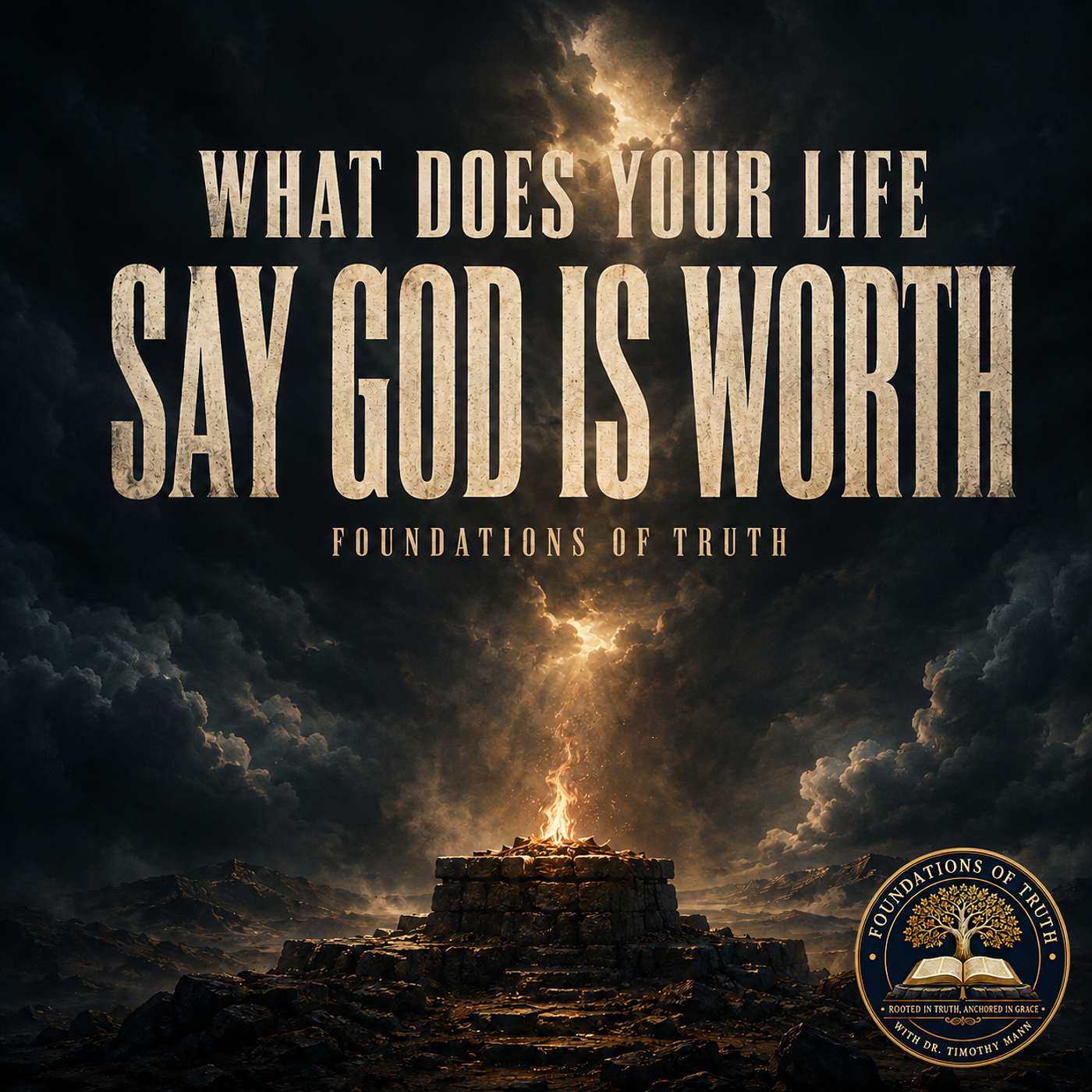 What Does Your Life Say God Is Worth? episode artwork