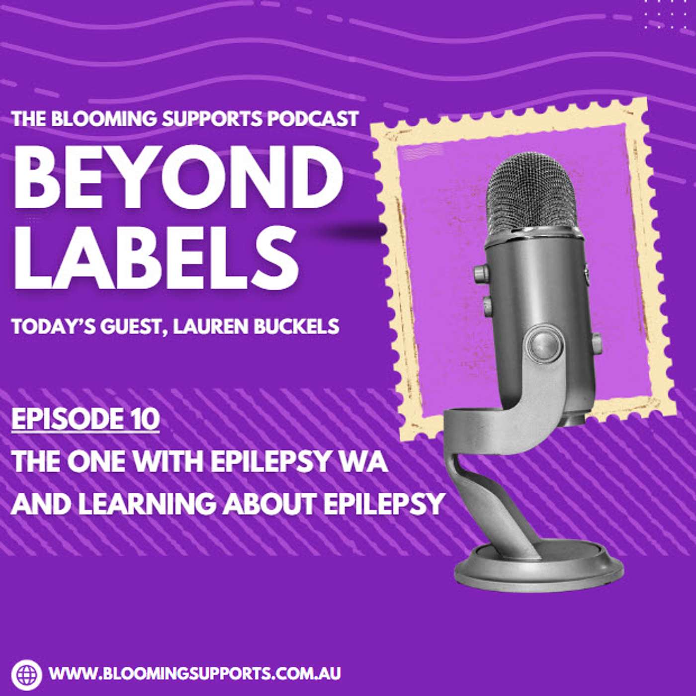 Beyond Labels - Episode 10 "The One With Epilepsy WA and Learning About Epilepsy" episode artwork
