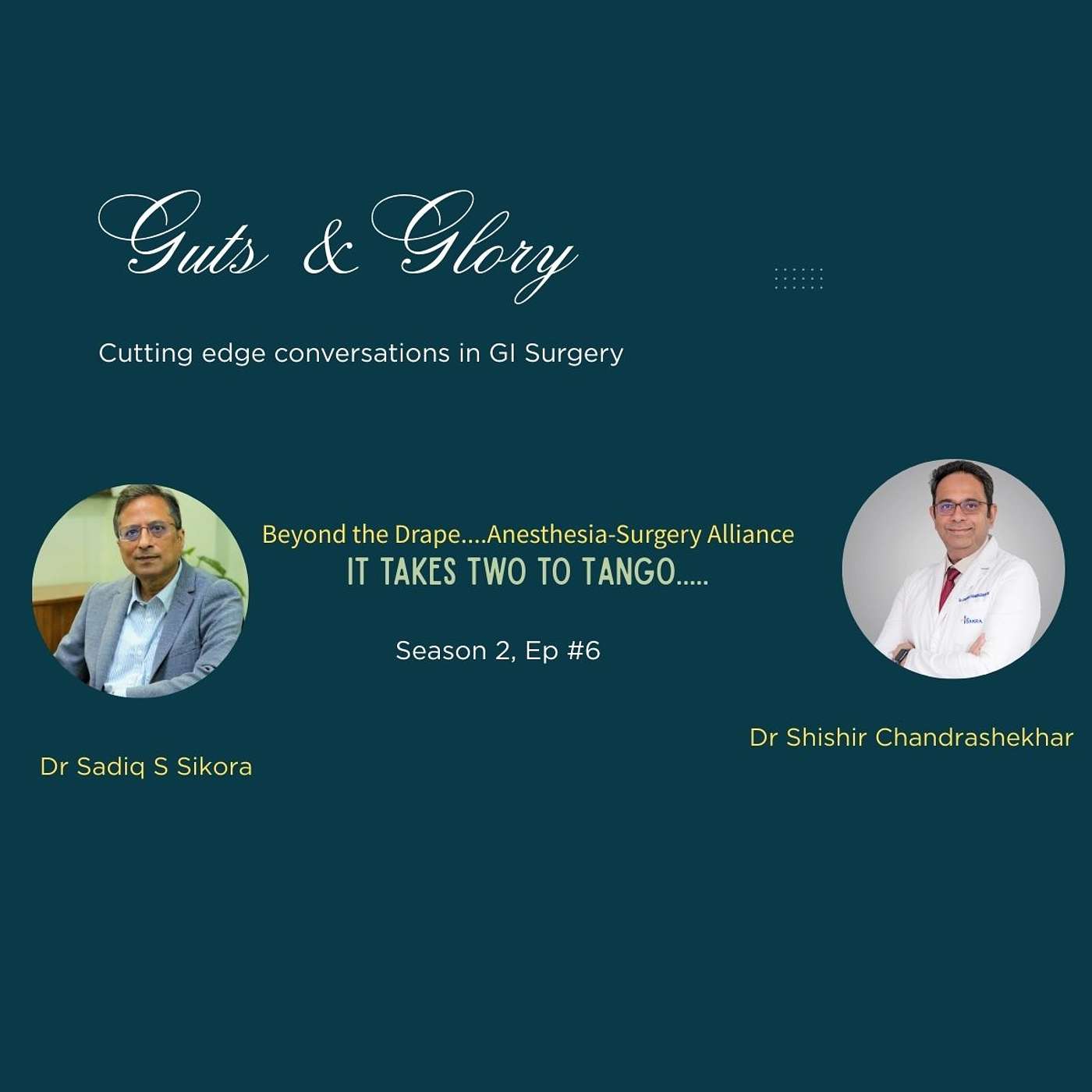 Beyond the Drape -Anesthesia Surgery Alliance; It takes Two to Tango