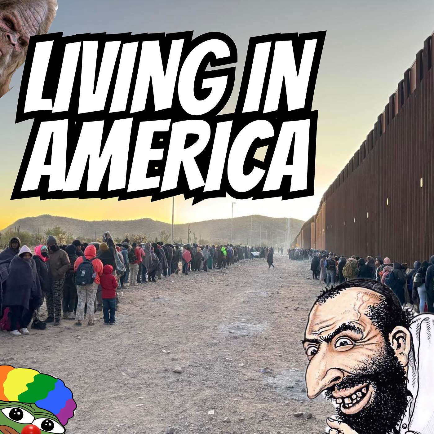 LIVING IN AMERICA episode artwork