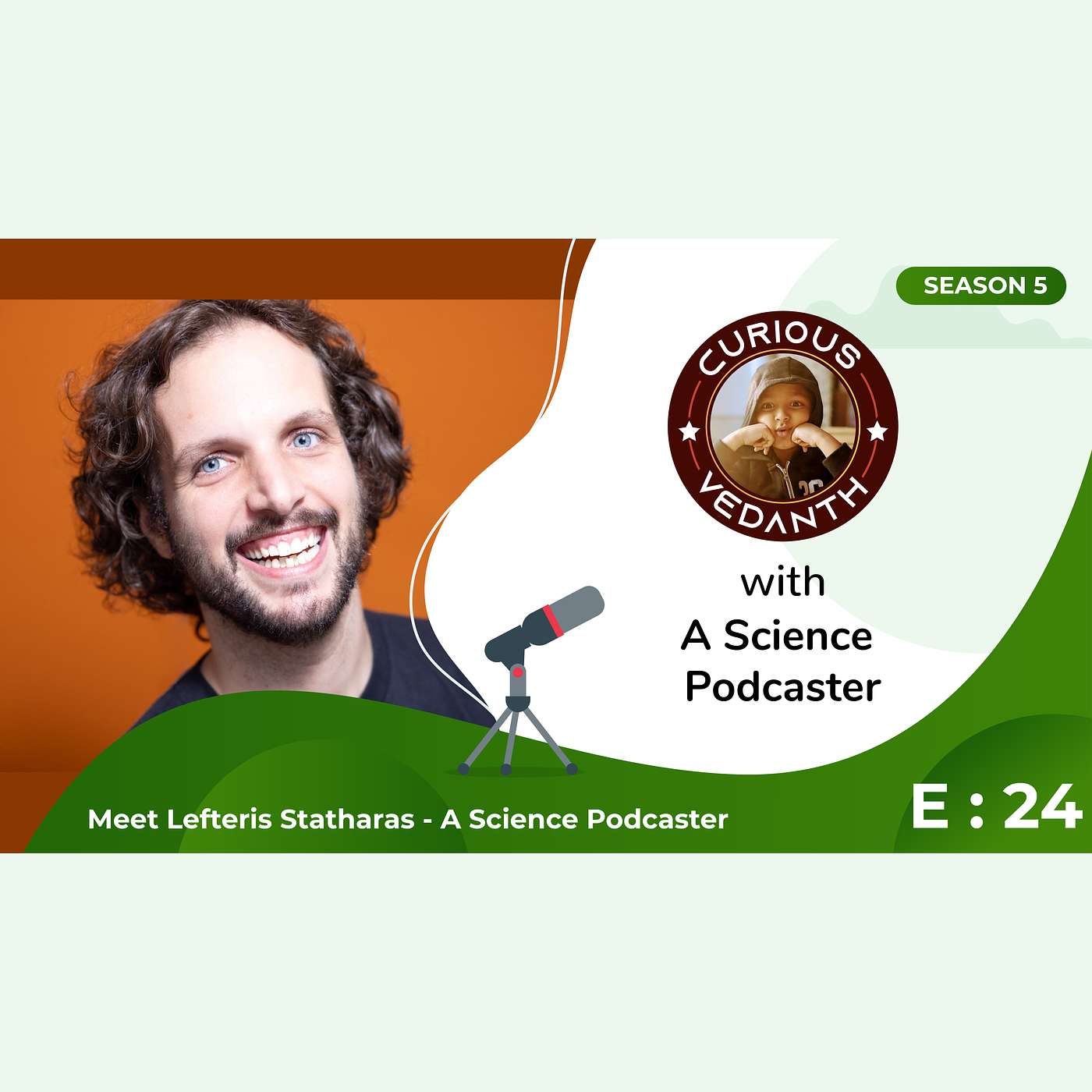 Meet Lefteris Statharas - A Science Podcaster