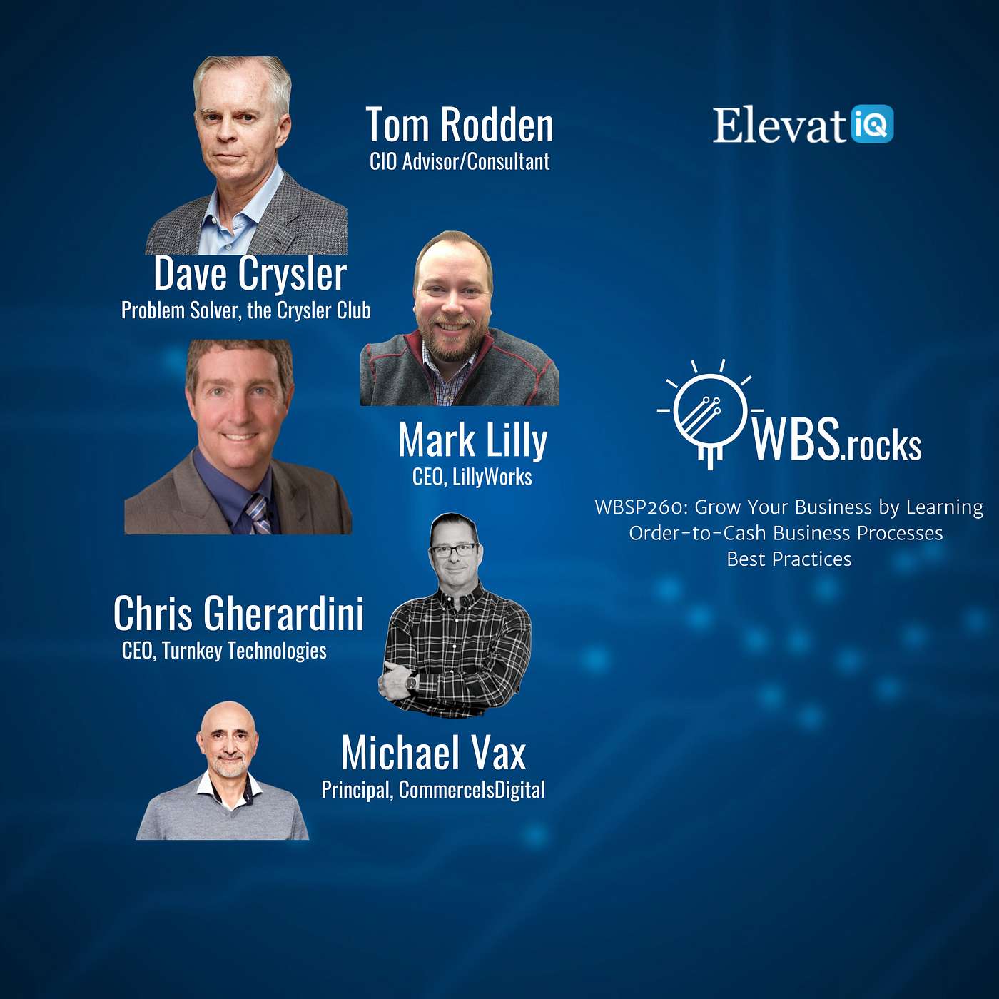 WBSP260: Grow Your Business by Learning Order-to-Cash Business Processes Best Practices, a Live Interview w/ a Panel of Experts