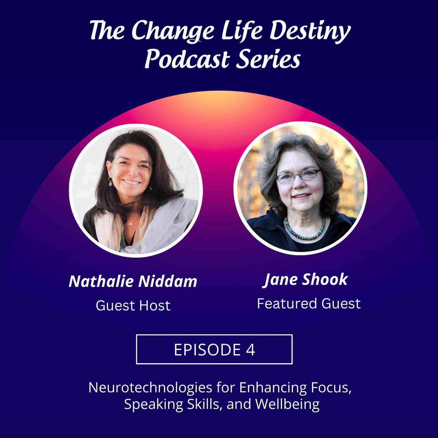 #04 - Neurotechnologies for Enhancing Focus, Speaking Skills, and Wellbeing with Jane Shook episode artwork