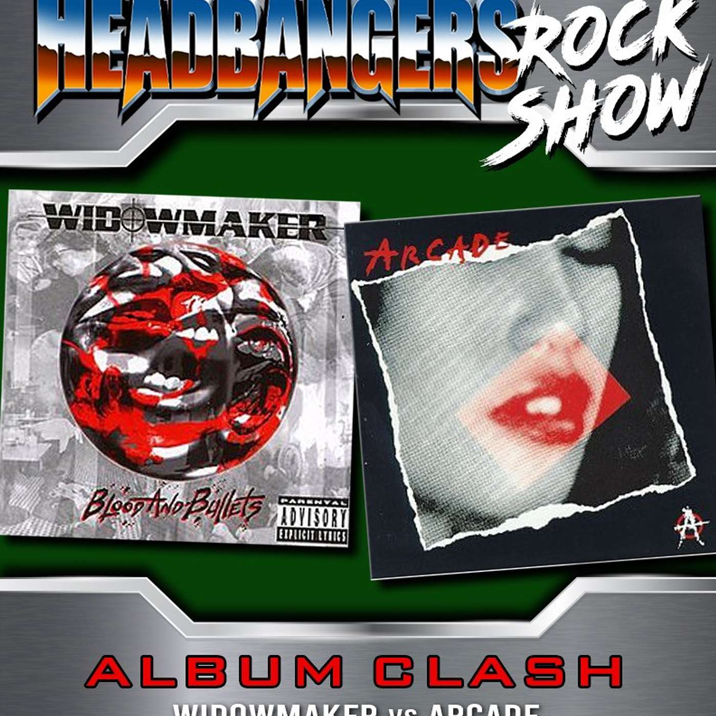 Arcade vs Widowmaker Album Clash! episode artwork