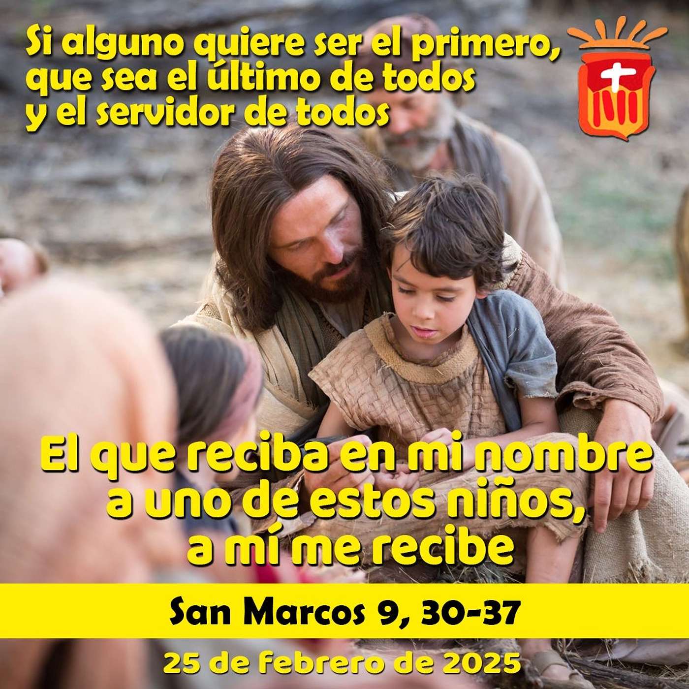 2025-02-25 San Marcos 9, 30-37: Martes VII Ordinario