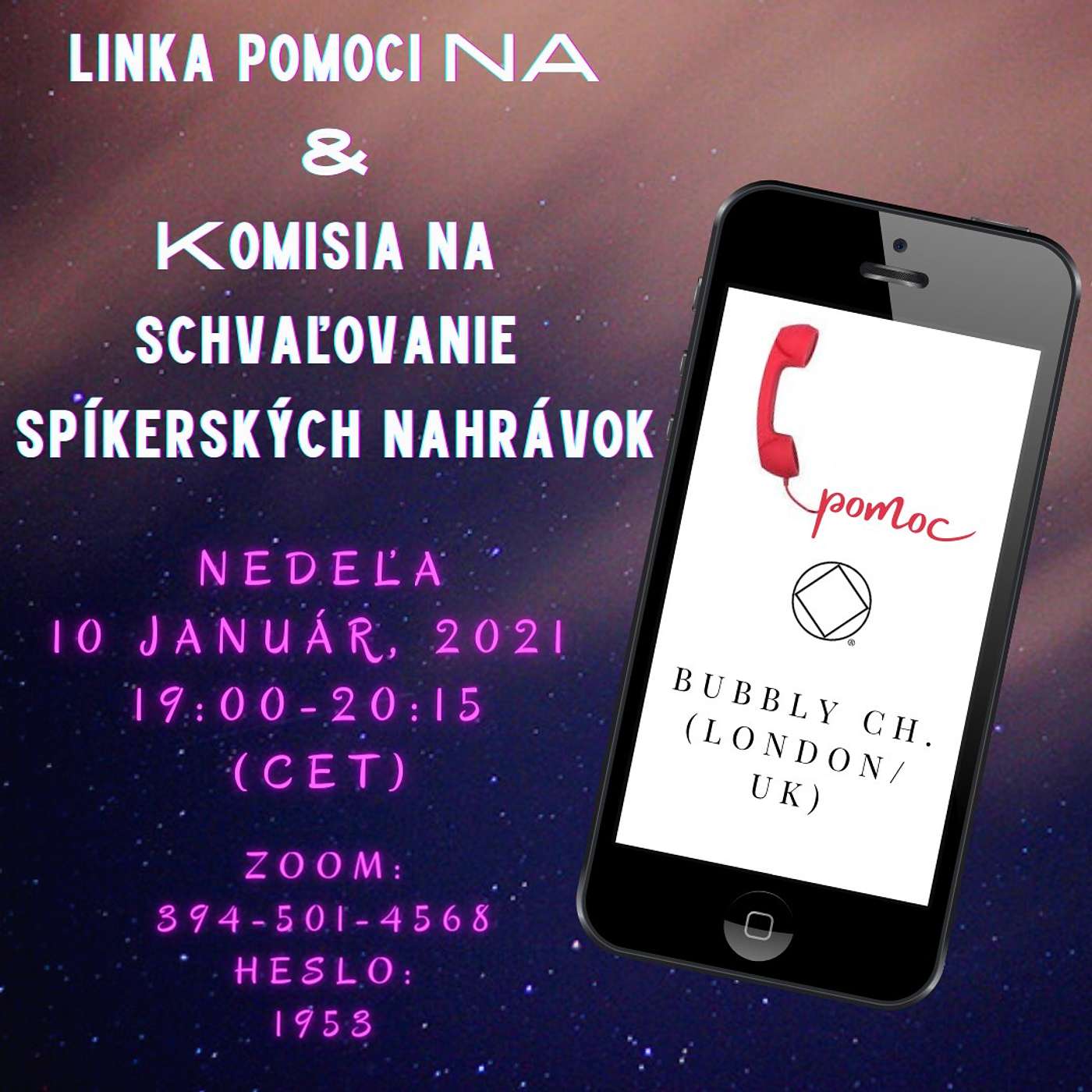 Bubbly CH. (London U.K.) Linka pomoci a komisia na schvaľovanie spíkerských nahrávok episode artwork