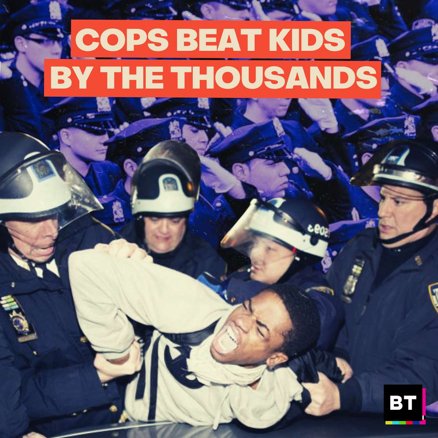 Cops Beat Kids by the Thousands episode artwork