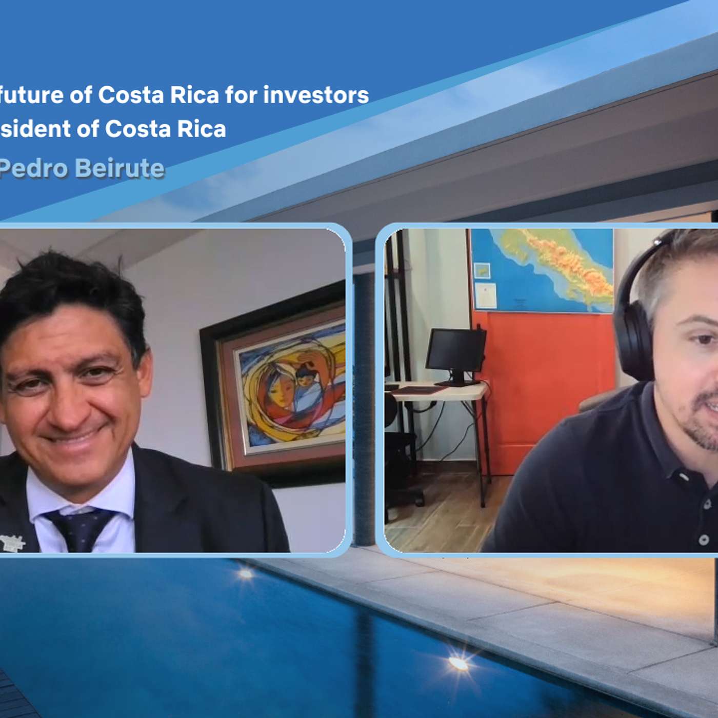 EP-100  Costa Rica macro future view from Costa Rica's Brand and Trade President Pedro Bierute
