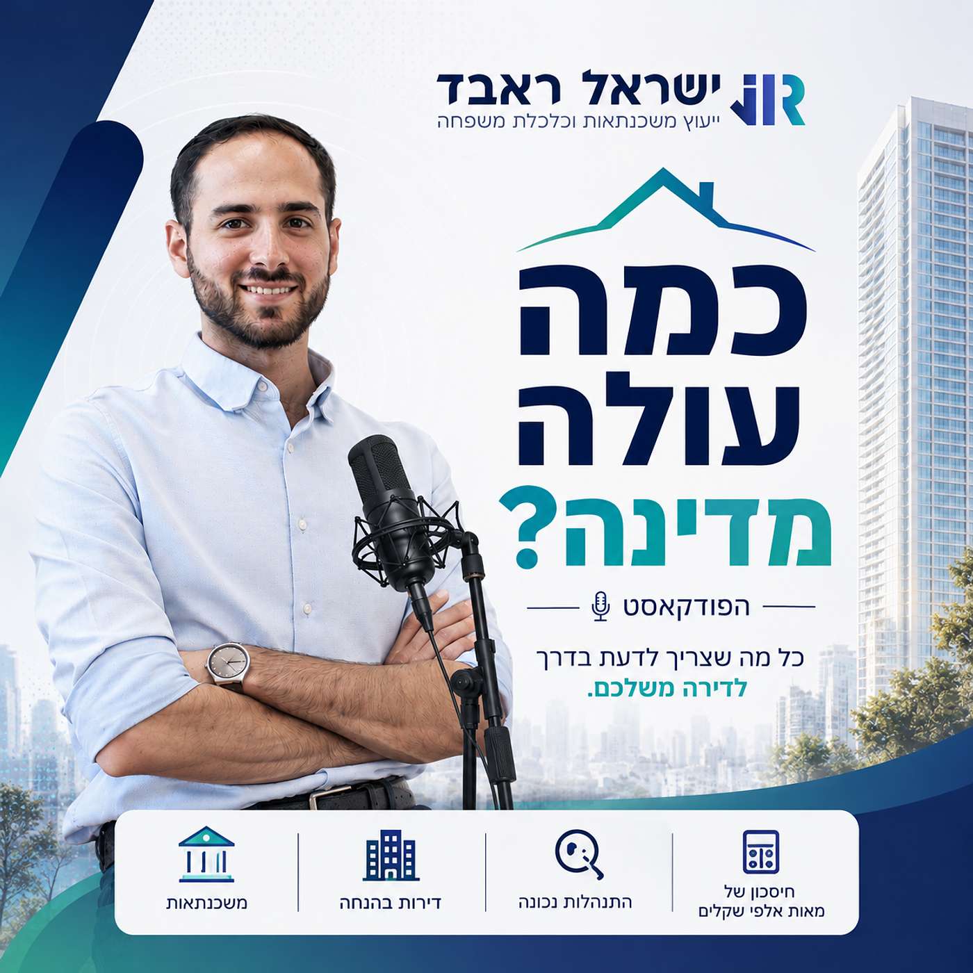 כמה עולה מדינה podcast artwork