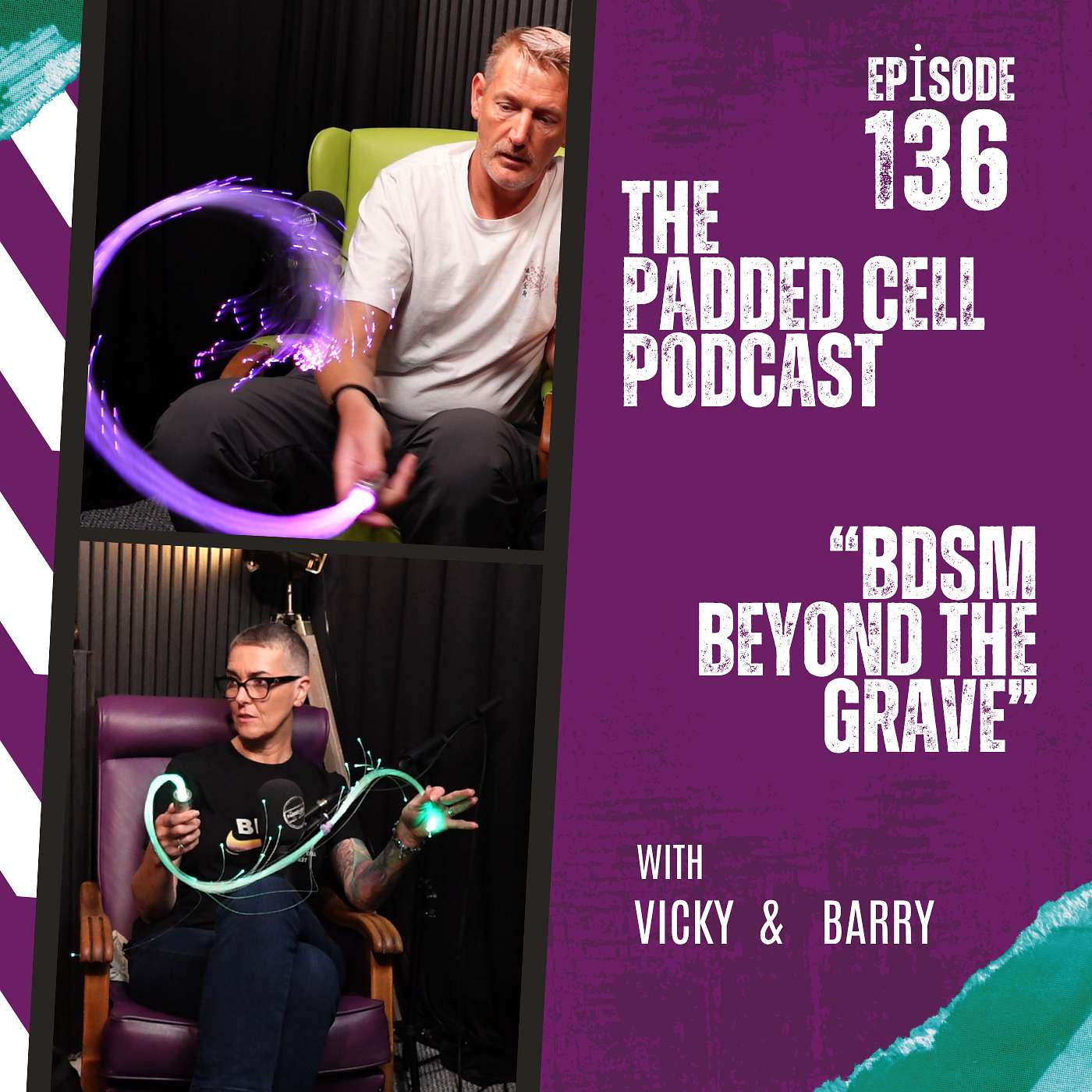 Episode 136 - 'BDSM from beyond the grave' episode artwork