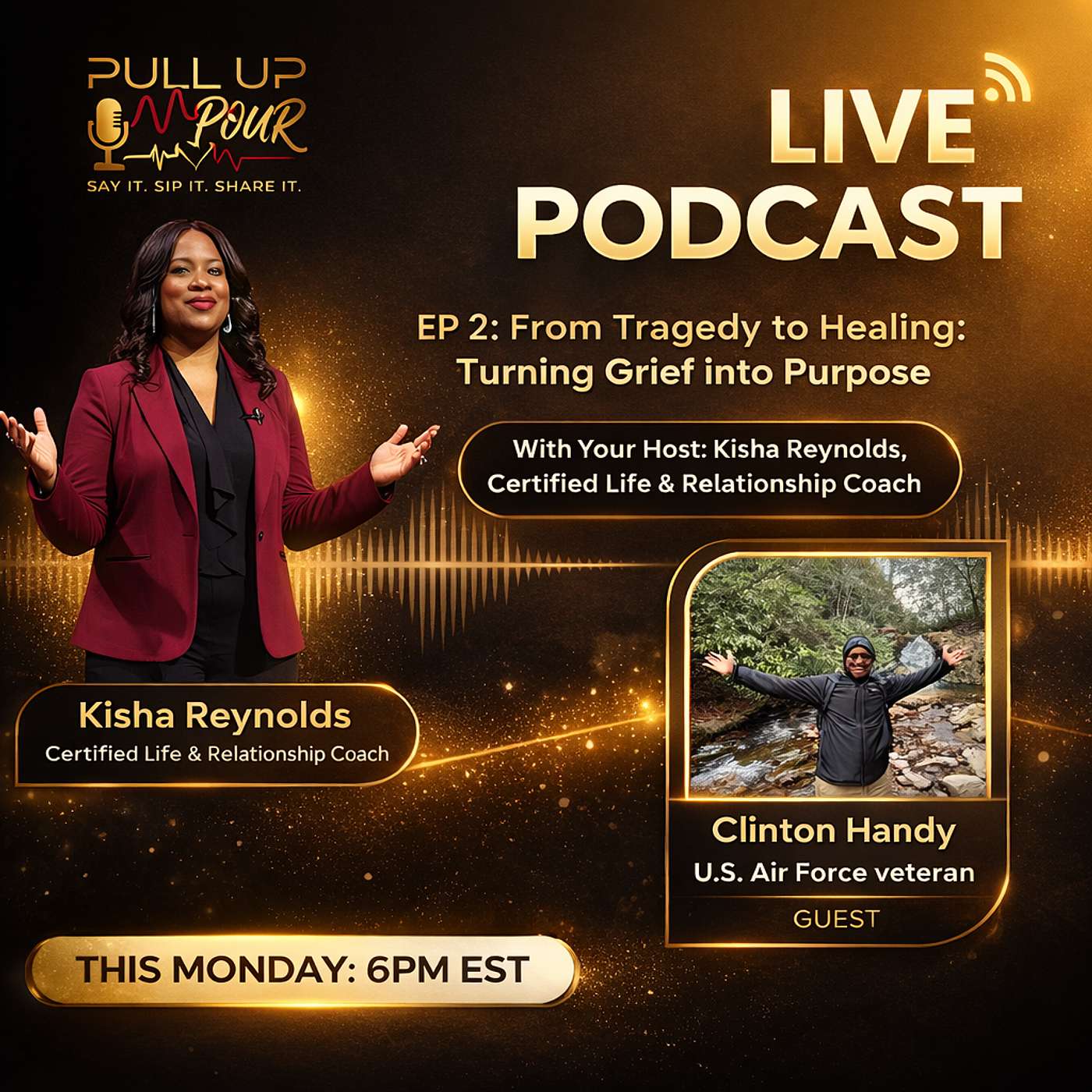 EP 2: From Tragedy to Healing: Turning Grief into Purpose episode artwork