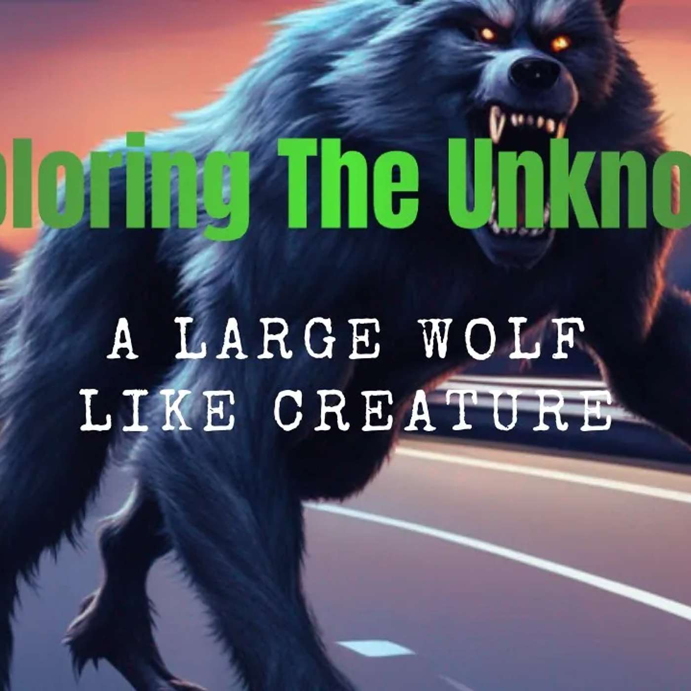 Paranormal Playback: Ep.1: A Large Wolf Like Creature