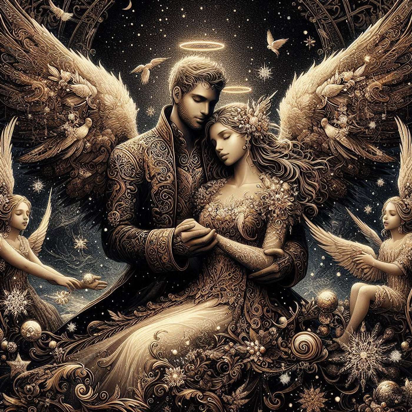 t296NYA78 Join With Me Eternally (In The Garden Of God's Love) restored Nicholas Mazzio Lauren Mazzio The Rain