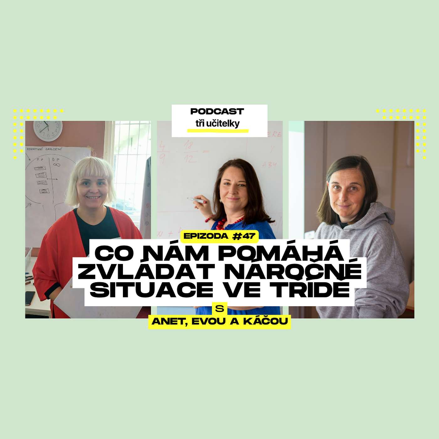 47: Co nám pomáhá zvládat náročné situace ve třídě? episode artwork