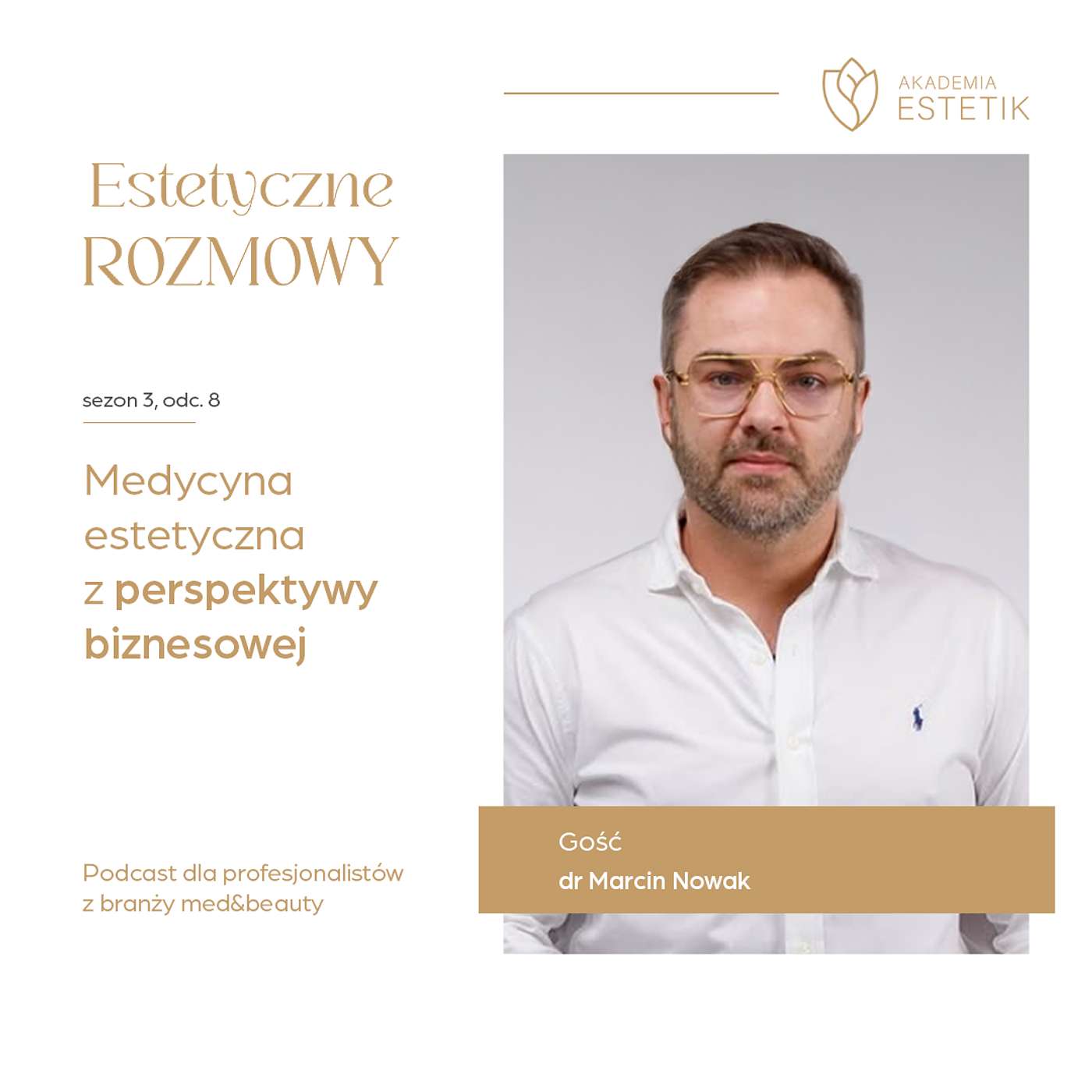 Medycyna estetyczna z perspektywy biznesowej. Dr Marcin Nowak Medycyna estetyczna z perspektywy biznesowej. Dr Marcin Nowak
