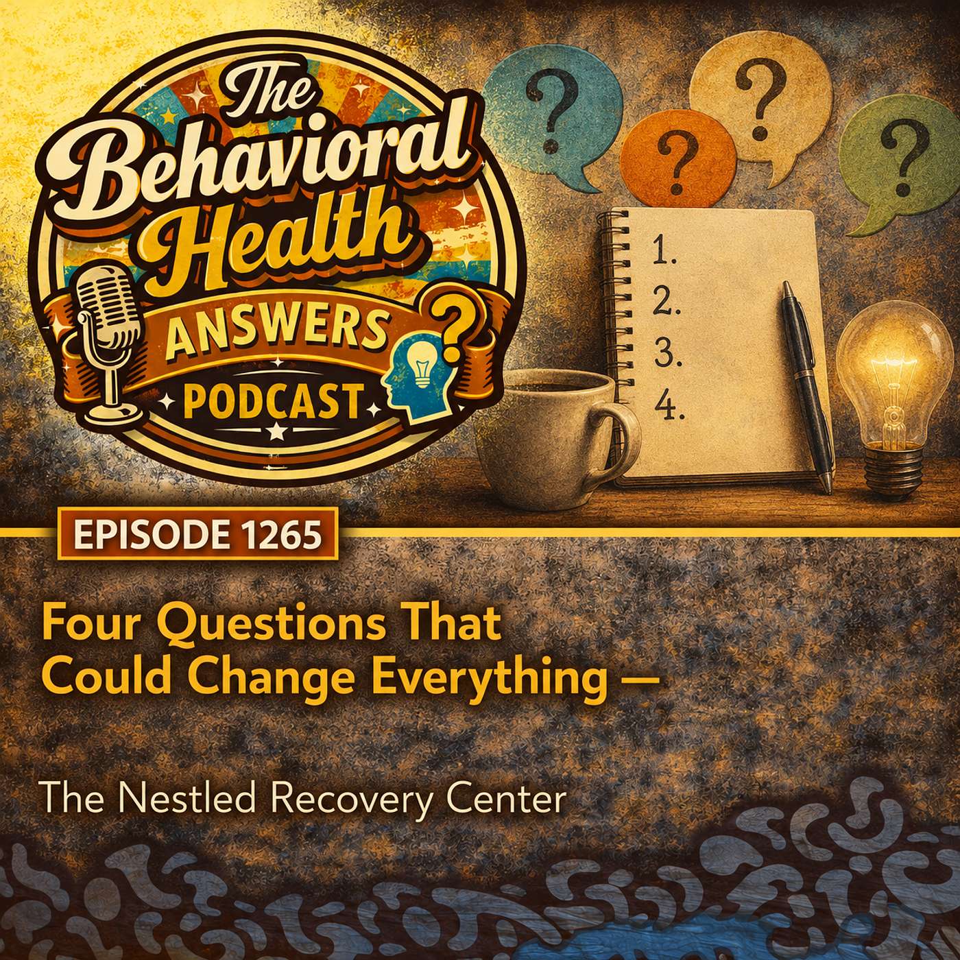 Episode 1265: Four Questions That Could Change Everything | The Nestled Recovery Center episode artwork