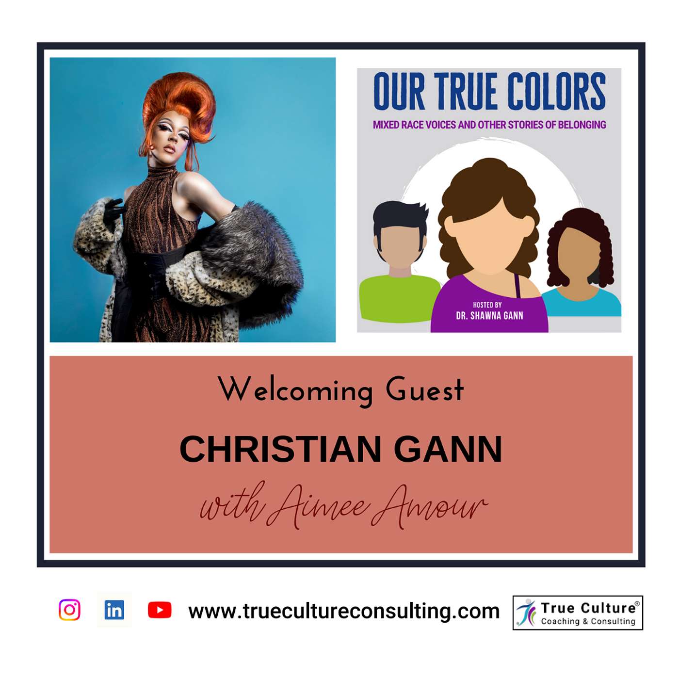 Hey, Queen! Talking Racial Ambiguity with Christian Gann and Aimee Amour episode artwork